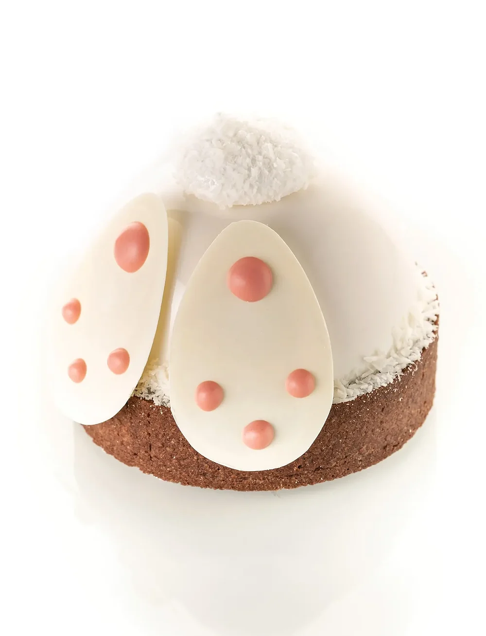 Silikomart - SEMI SPHERE 8pcs Ø50 H25 - cupcake & muffinformen - red - 1