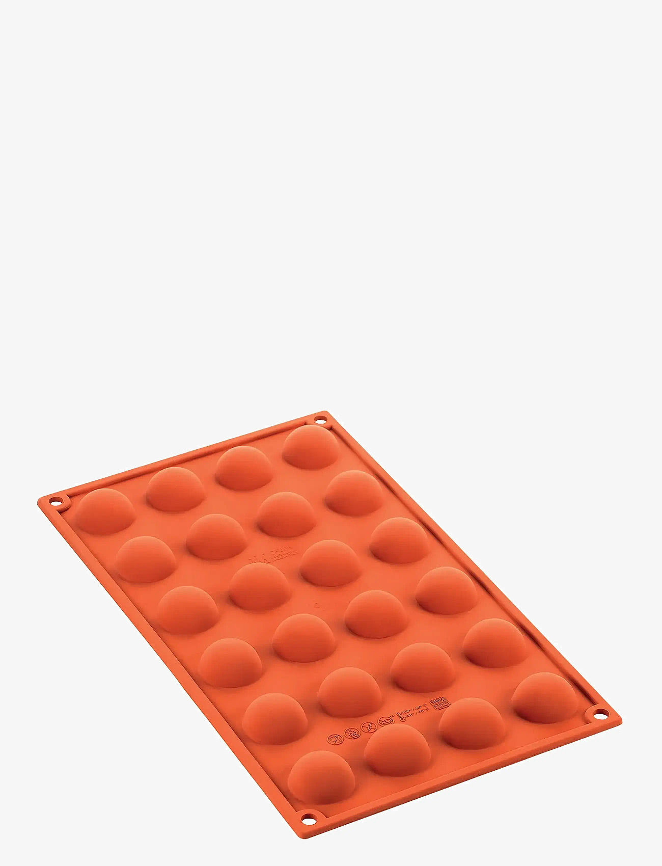Silikomart - SEMISFERA 24pcs Ø30 H15 - formy do babeczek  i muffinków - red - 1