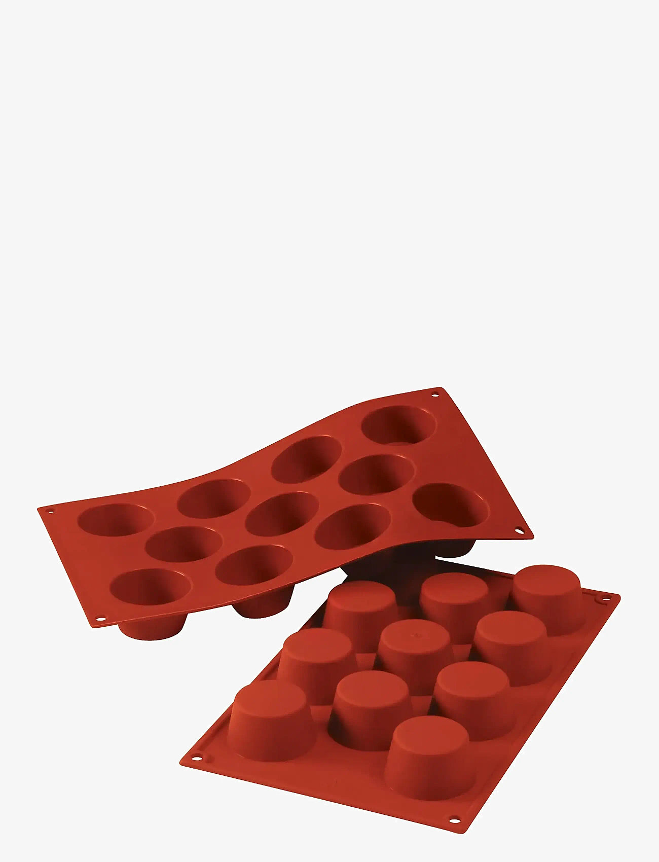 Silikomart - MINI MUFFIN 11pcs Ø51 H28 - cupcake & muffinformen - red - 1