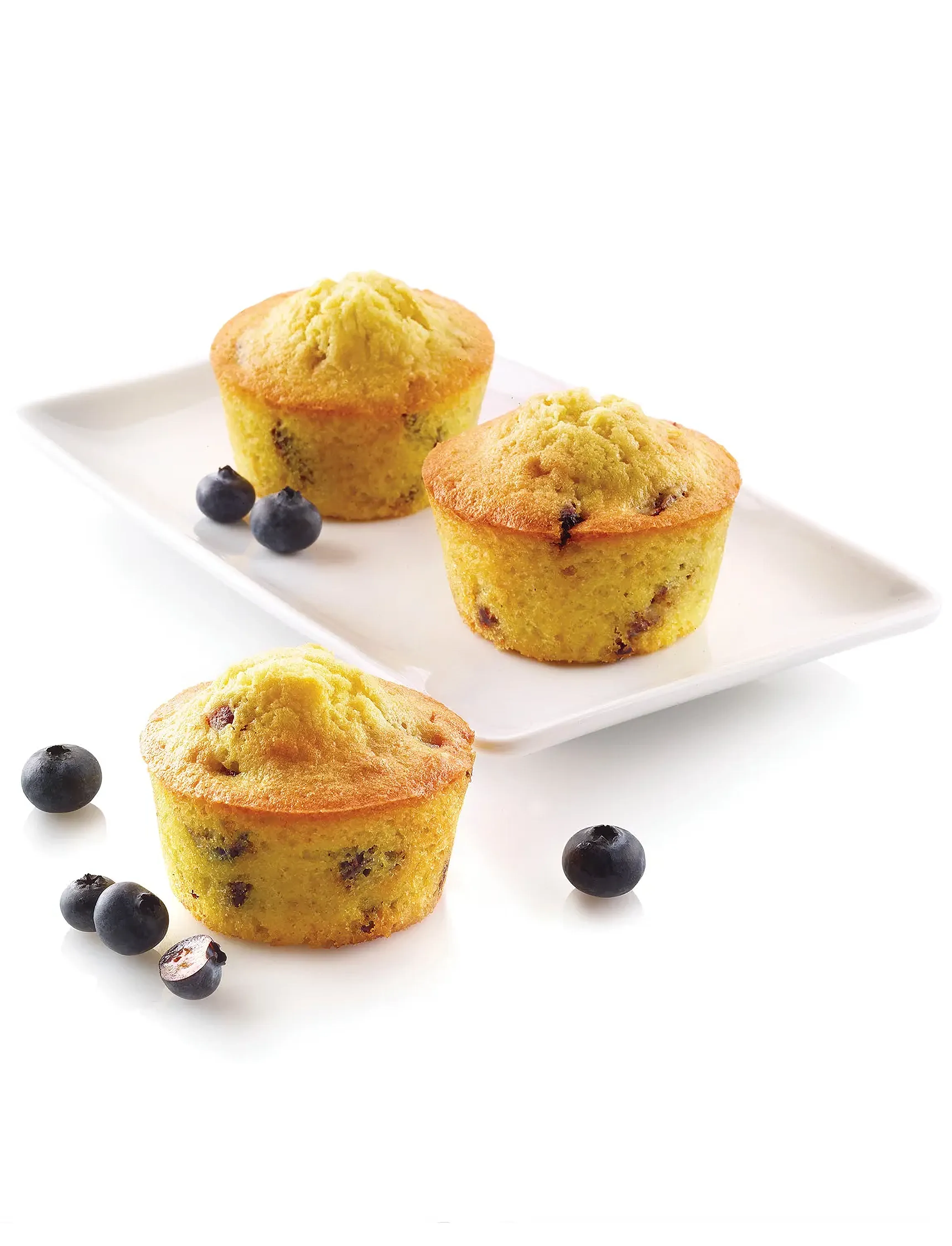 Silikomart Silikoneform Muffins 6 Stk. Ø69 H35, FOR 6PCS, Baking Tins, Rot - Cupcake & Muffin Homeware
