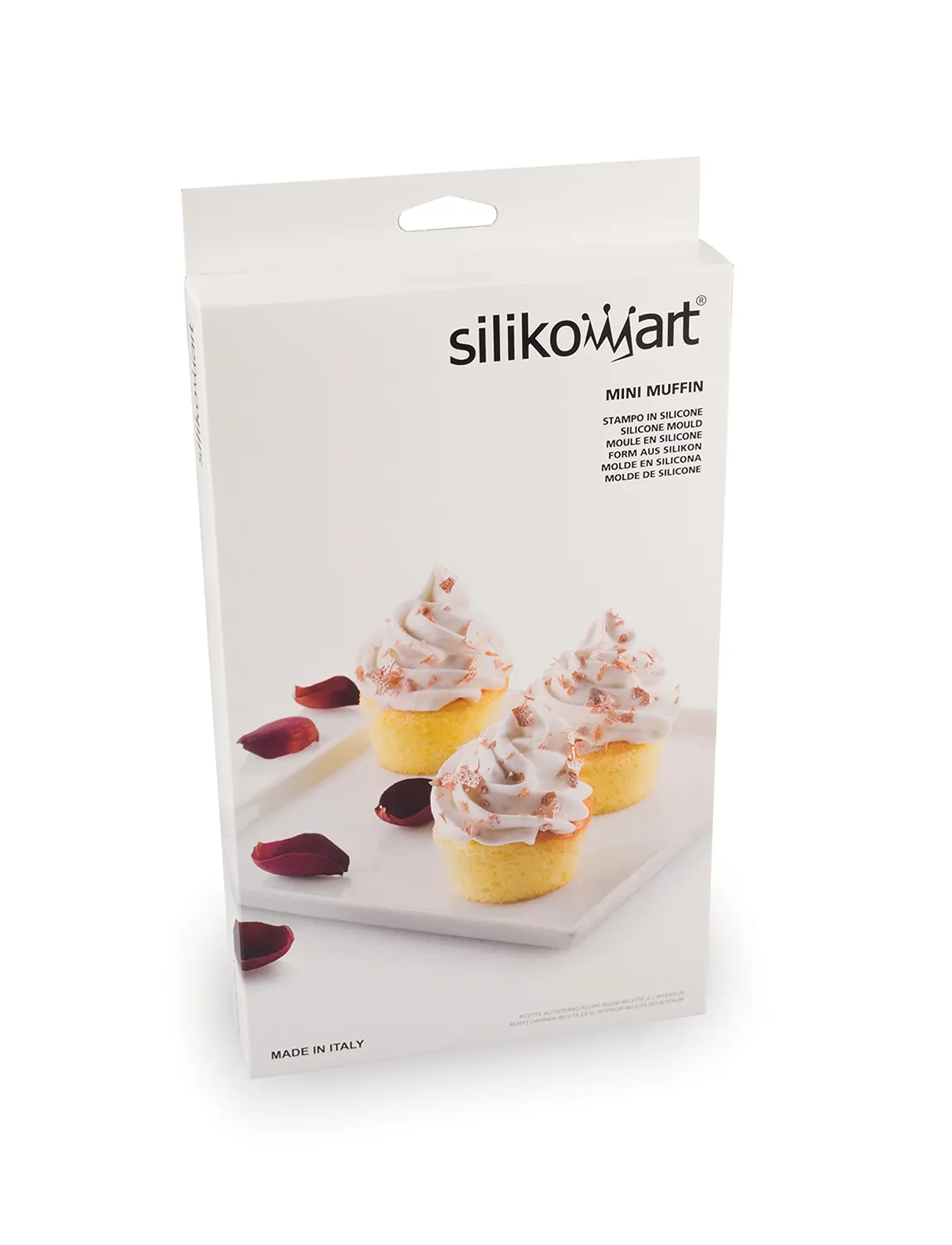 Silikomart - MUFFIN 6pcs Ø69 H35 - cupcake & muffinformen - red - 2