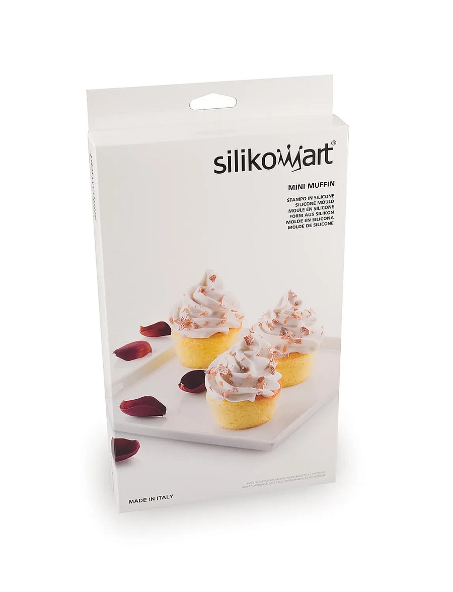 Silikomart - MUFFIN 6pcs Ø69 H35 - cupcake & muffinformen - red - 2