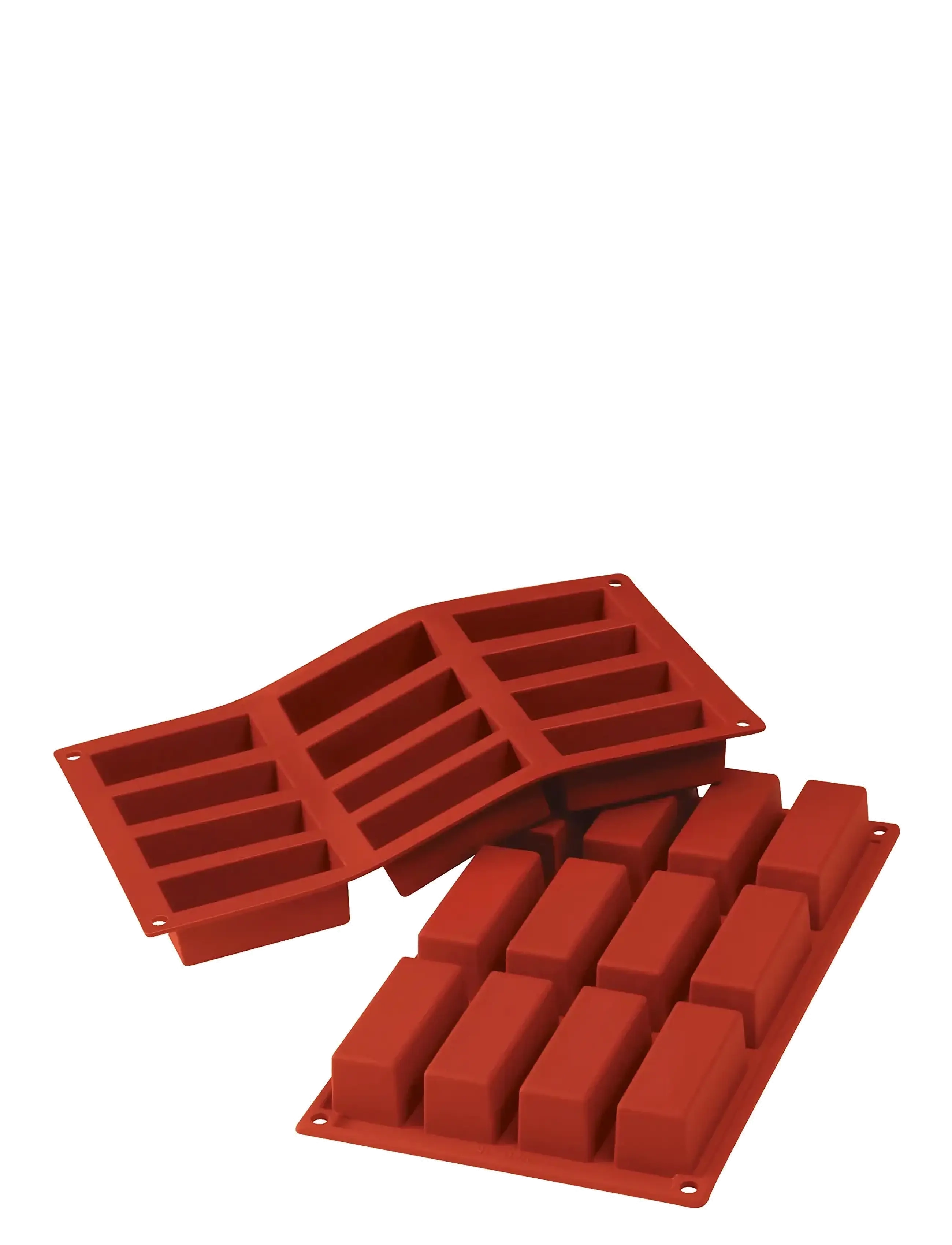 Silikomart MINI CAKE 12pcs 79X29 H30 - Virtuve - RED / red