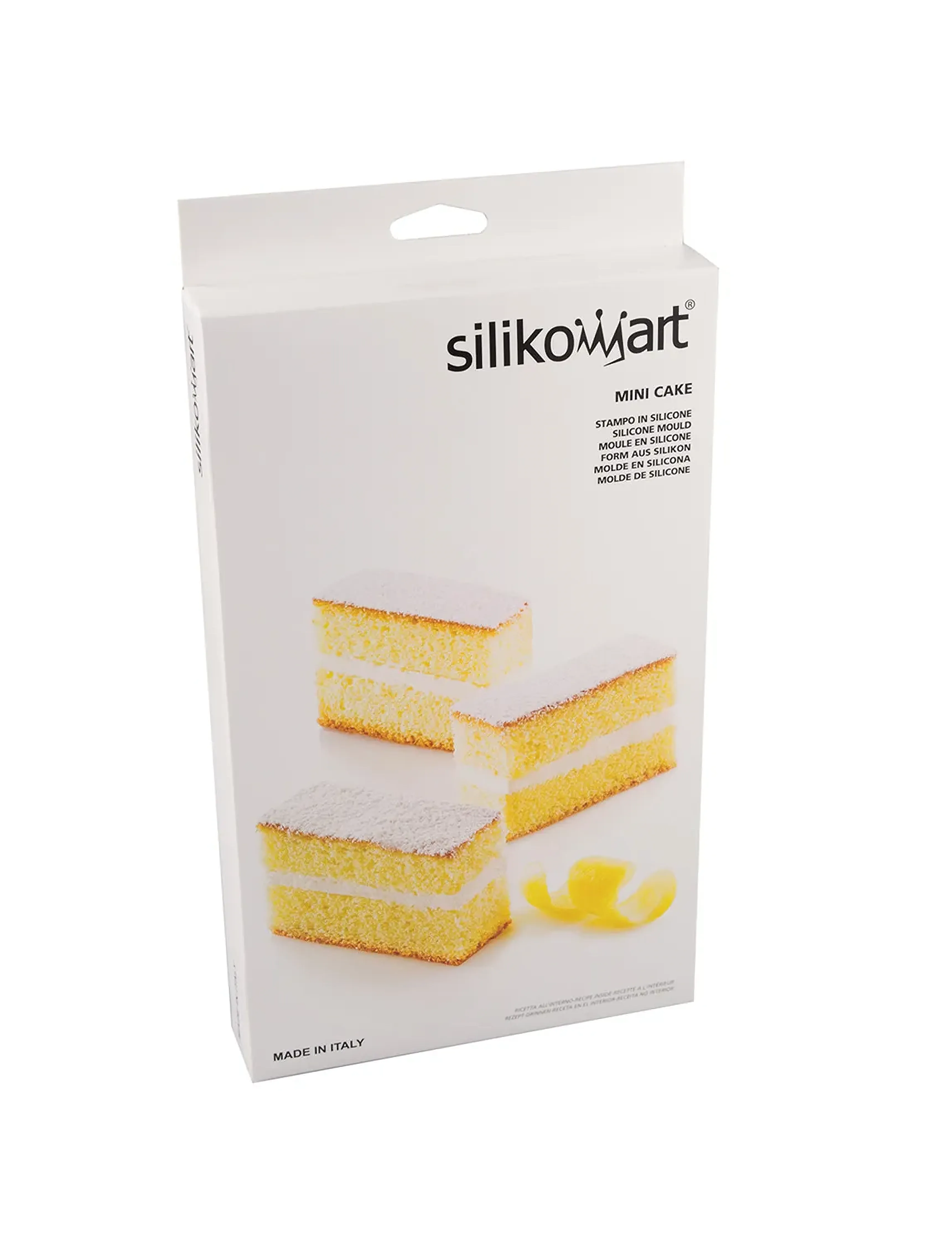 Silikomart - Silikoneform Mini Kage 12 stk. 79X29 H30 - red - 2