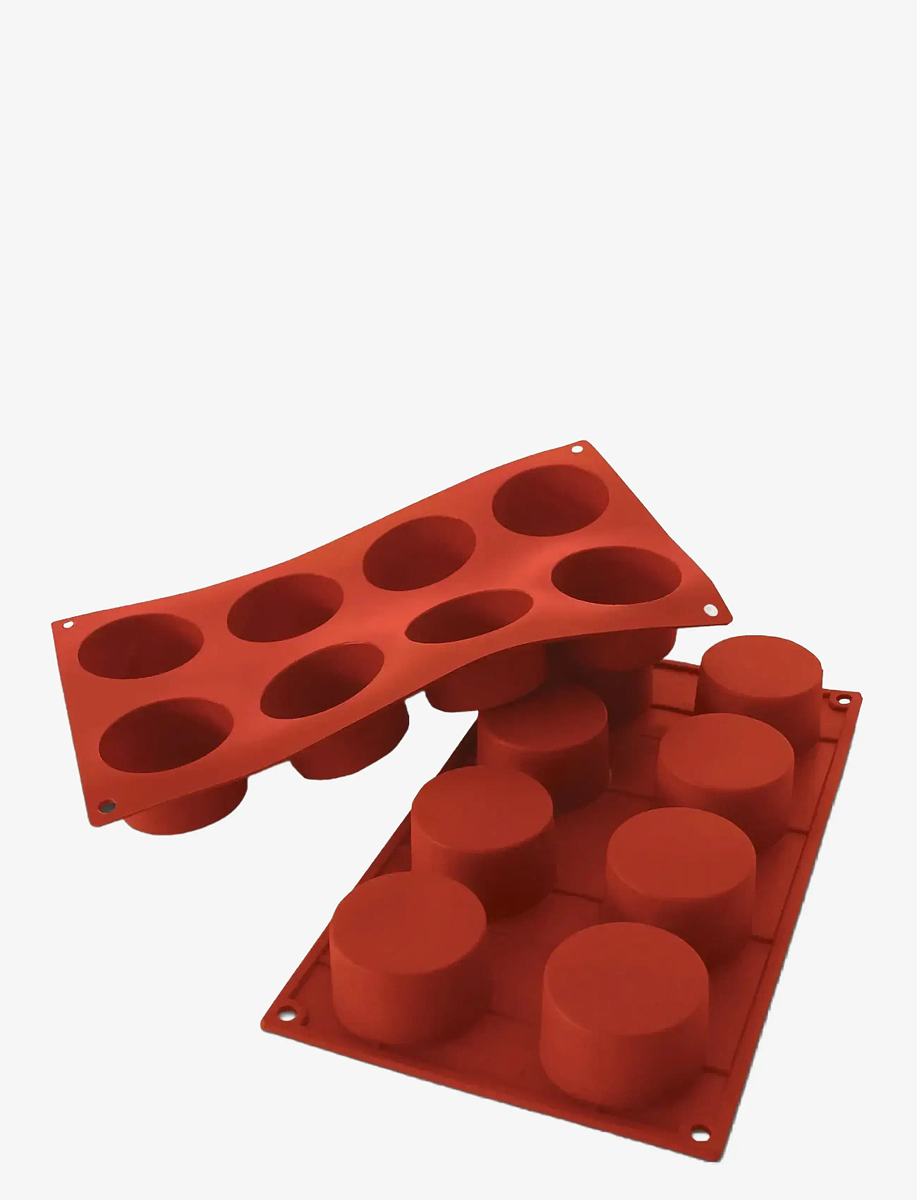 Silikomart - CILINDRO 8pcs Ø60 H35 - red - 1