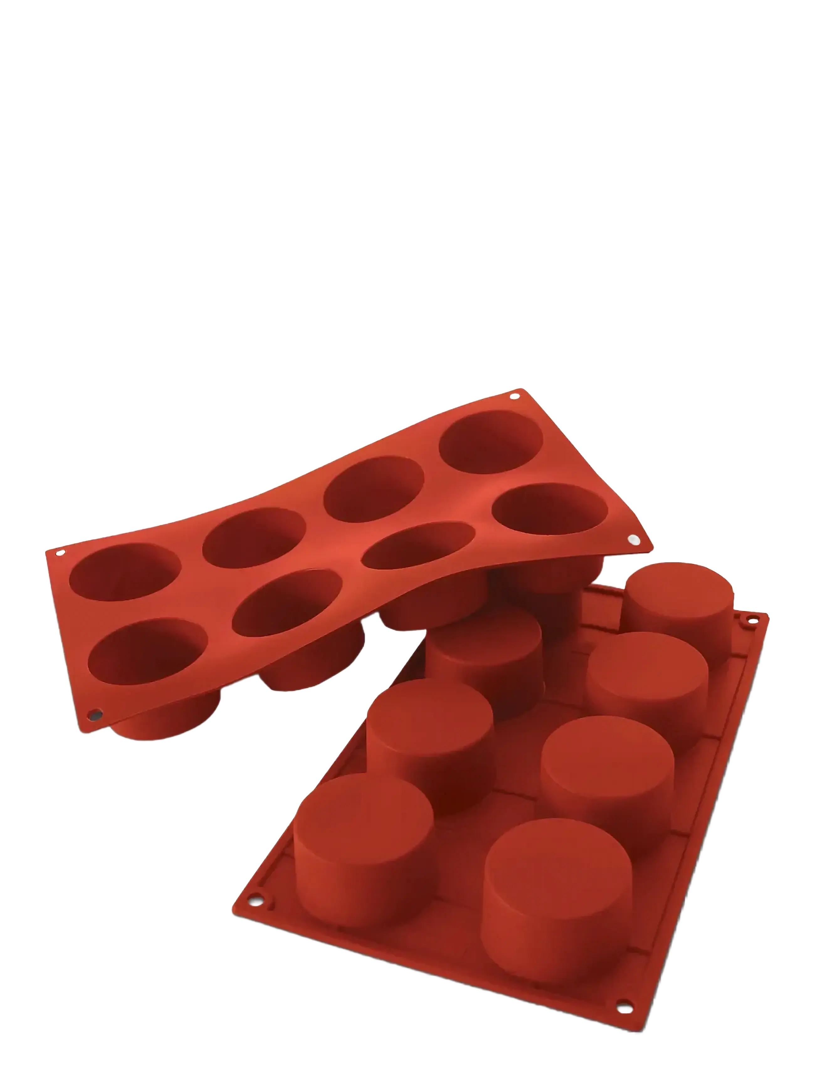 Silikomart CILINDRO 8pcs Ø60 H35 - Vaata kõiki - RED / red