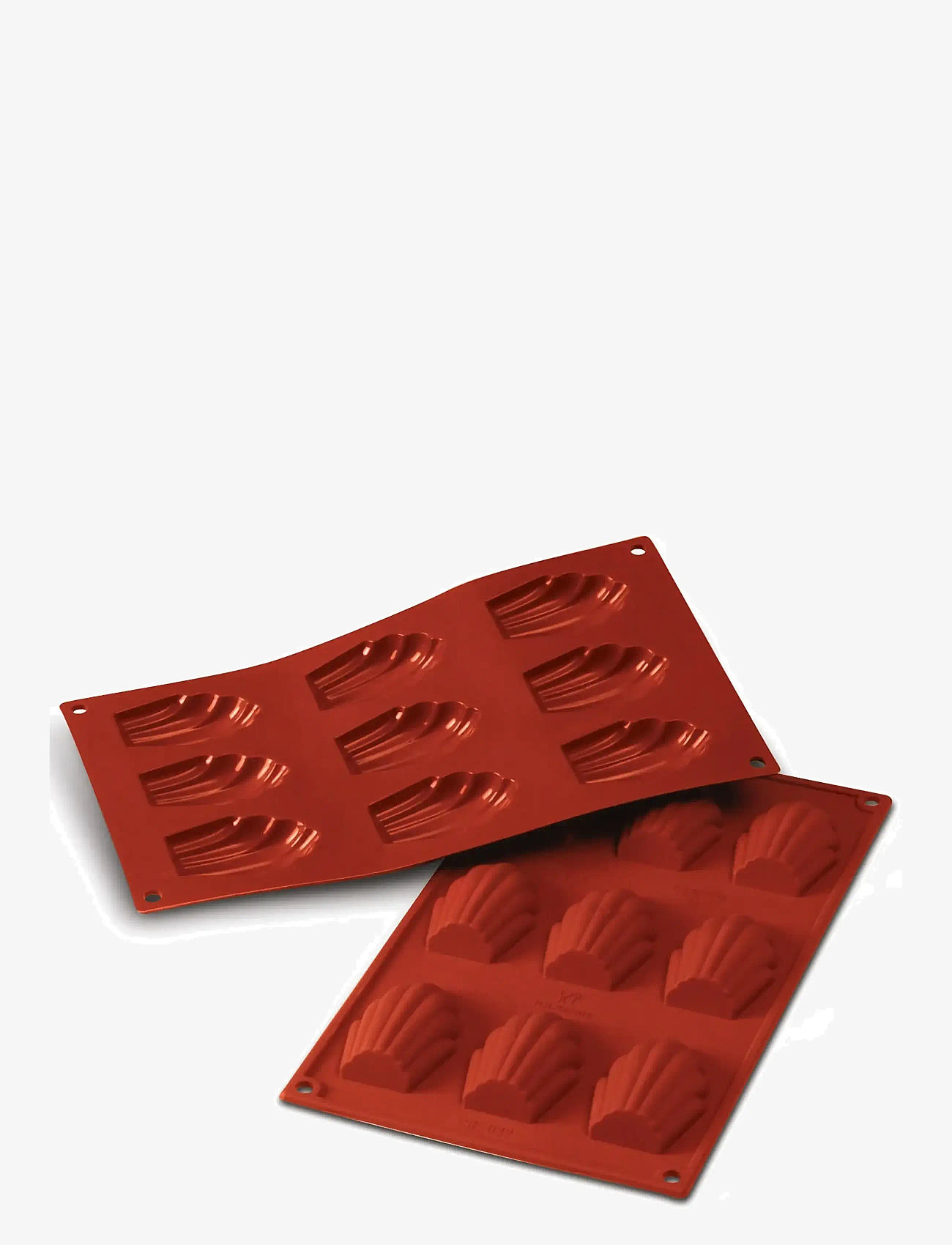 Silikomart - Silikoneform Madeleines 9 stk. 68X45 H17 - cupcake- & muffinforme - red - 1