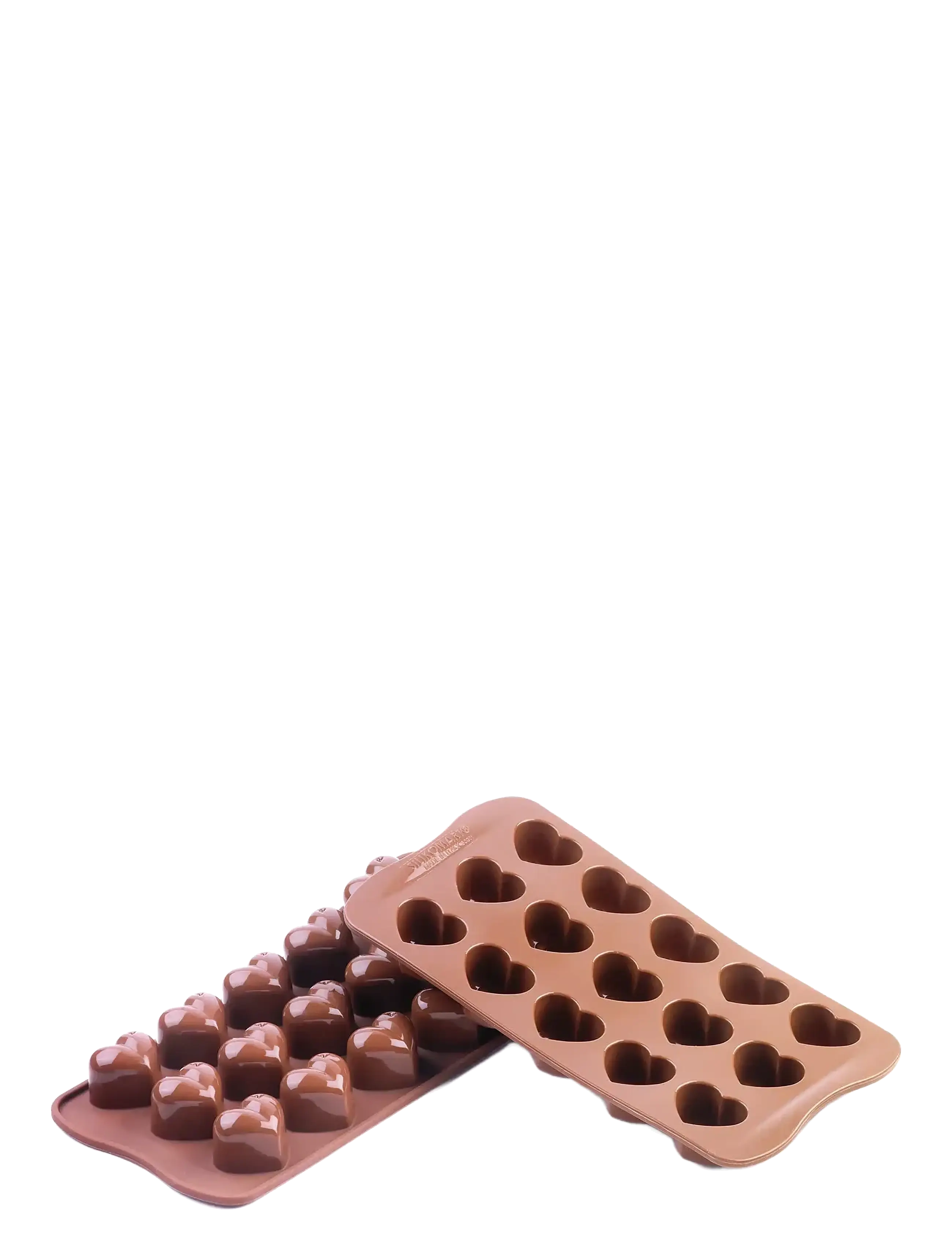 Silikomart MONAMOUR 15pcs 30X22 H25 - Kuchnia - BROWN / brown