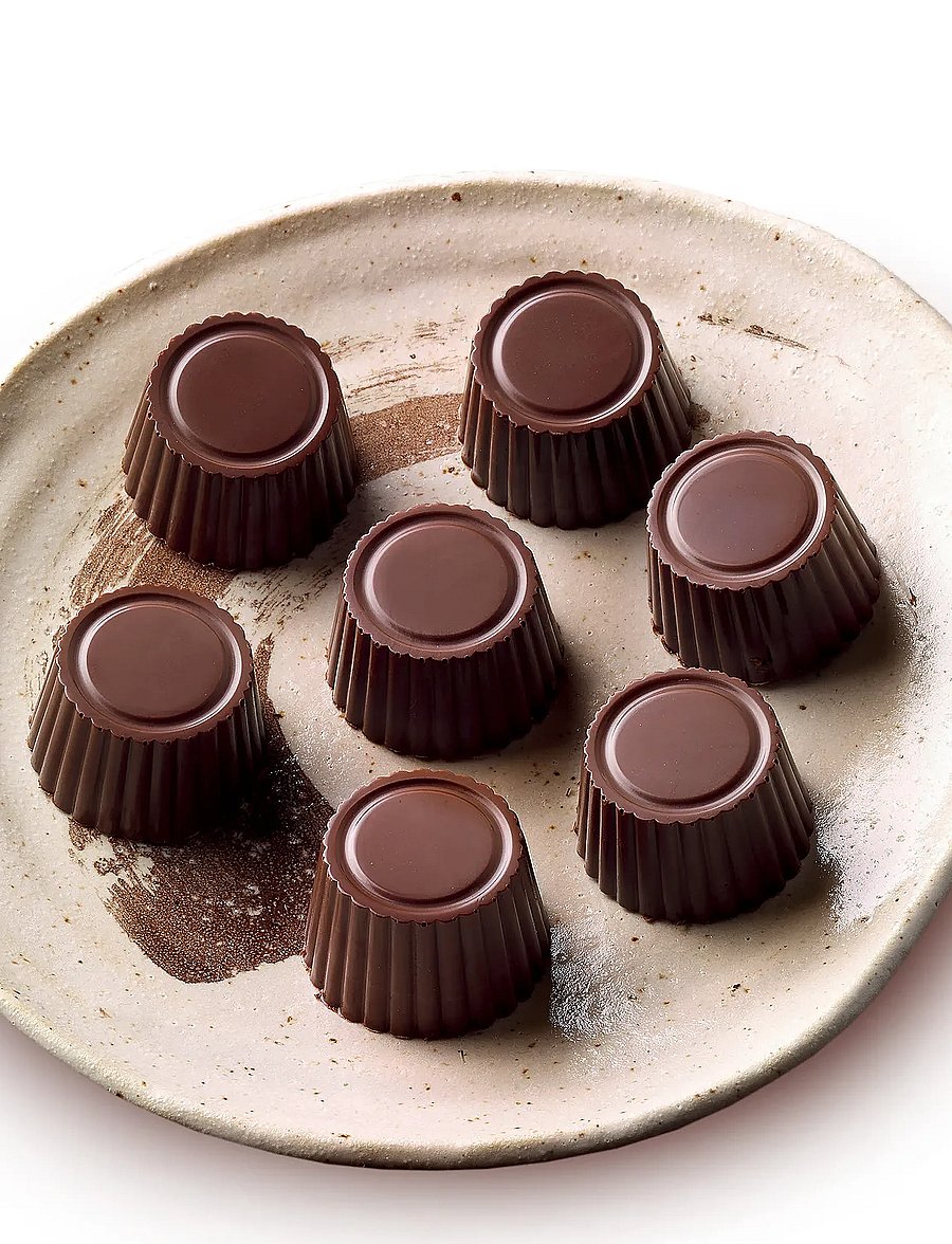 Silikomart - PRALINE 15pcs Ø30 H18,5 - cupcake & muffinformen - brown - 0