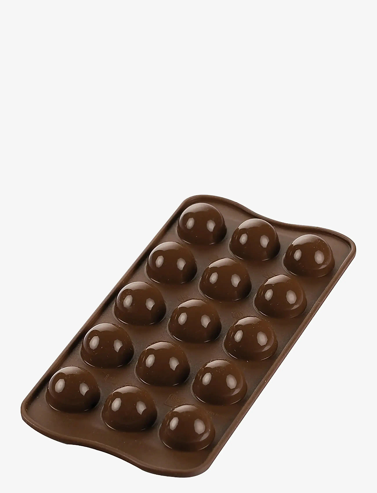 Silikomart - TARTUFINO 15pcs Ø25 - cupcake & muffinformen - brown - 1
