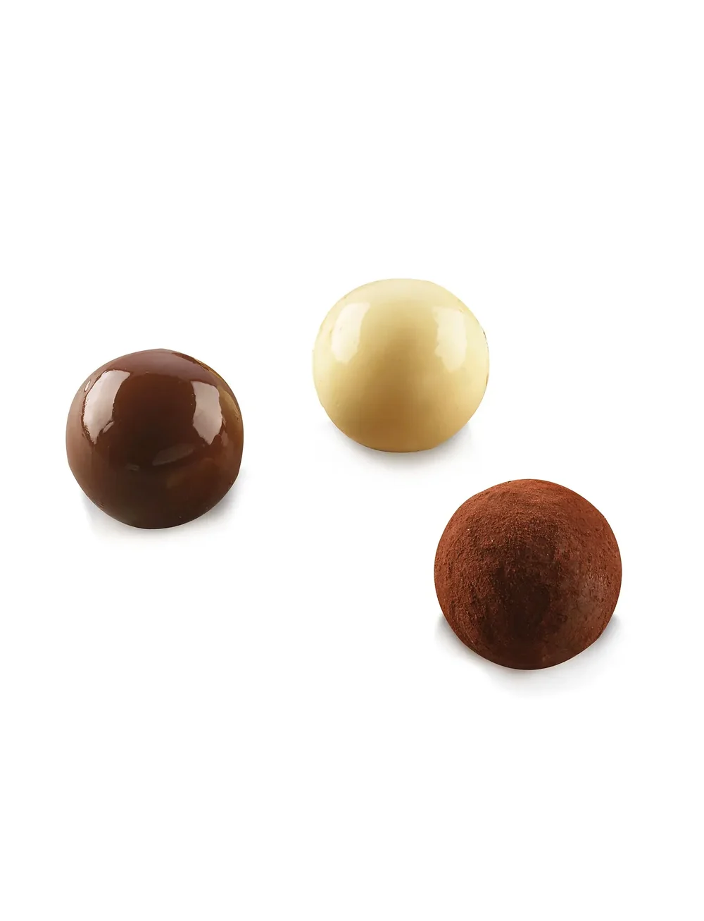 Silikomart - TARTUFINO 15pcs Ø25 - cupcake & muffinformen - brown - 1