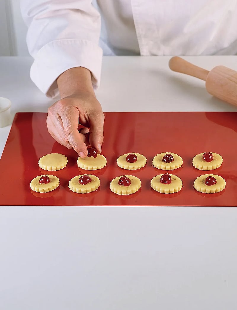 Silikomart - BAKING MAT 400x600 - ofenformen - red - 0