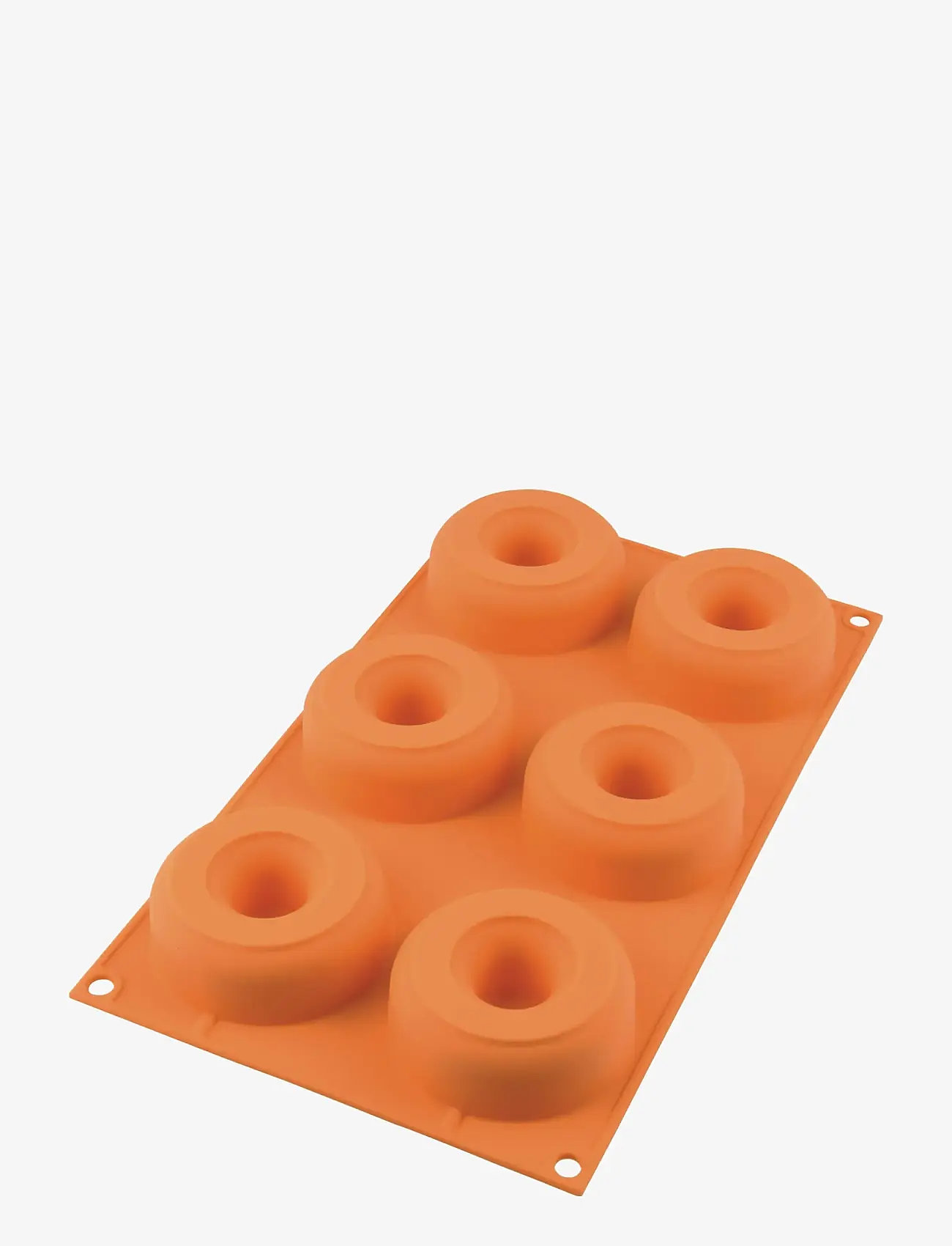 Silikomart - DONUTS 6pcs Ø75/25 H28 - cupcake & muffin tins - red - 0