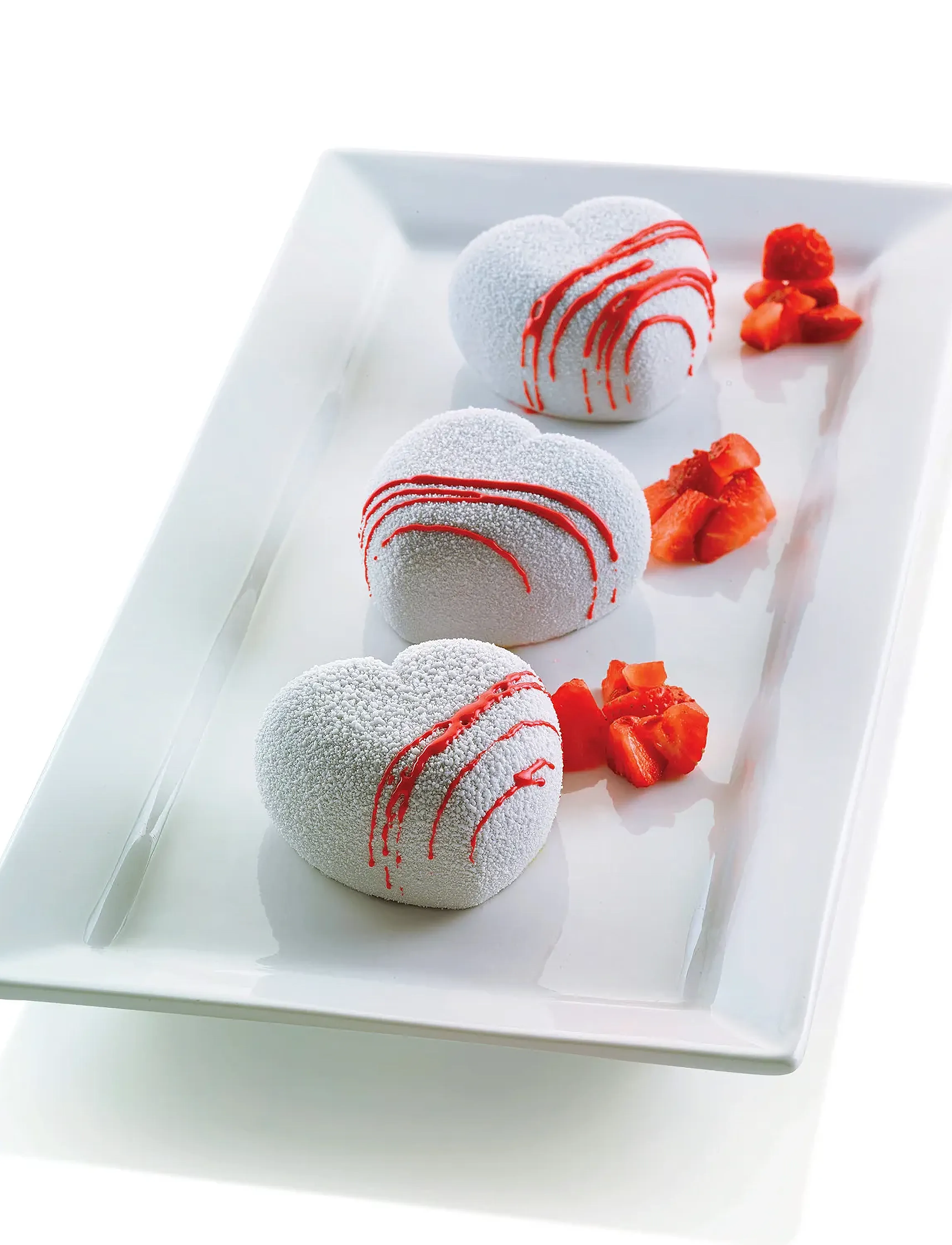 Silikomart Silikoneform Hjerte 8 Stk. 63X65 H39, FOR 8PCS, Grey, Bageforme > Cupcake- Og Muffinsforme, Unisex