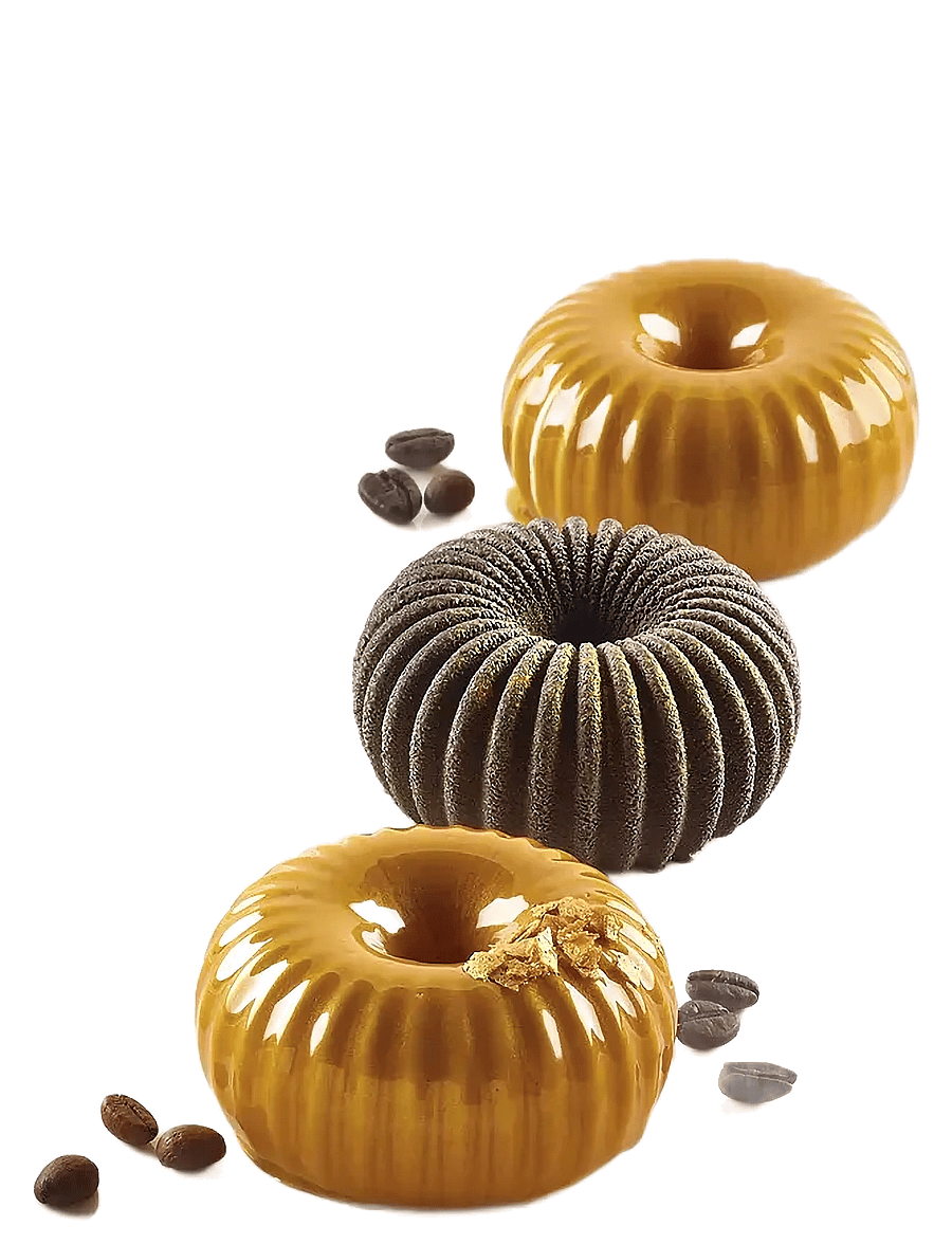 Silikomart - MINI RAGGIO 6pcs Ø67 H33 - ofenformen - grey - 0