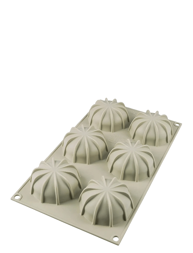 Silikomart - MINI GOCCIA 6pcs Ø68 H33 - cupcake & muffinformen - grey - 1