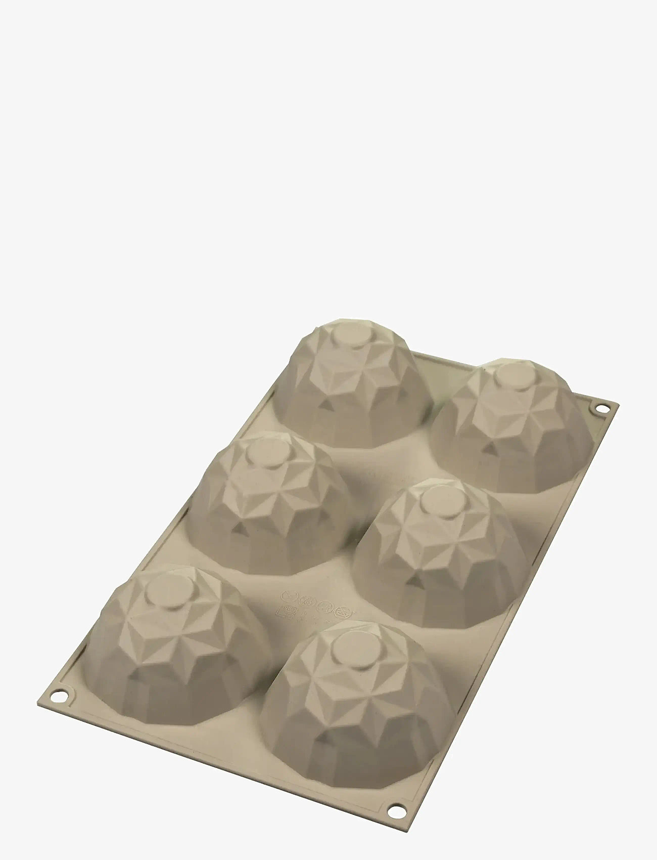 Silikomart - Silikonform Mini Gemma 6st Ø68 H42 - cupcake- & muffinsformar - grey - 1