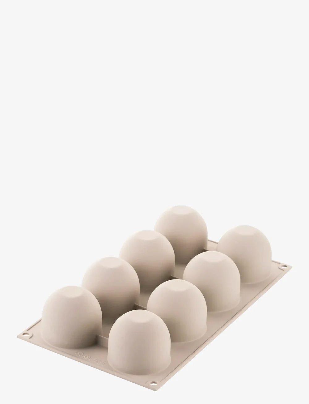 Silikomart - PUFF 8pcs Ø62 H52 - muffinivormid - grey - 0