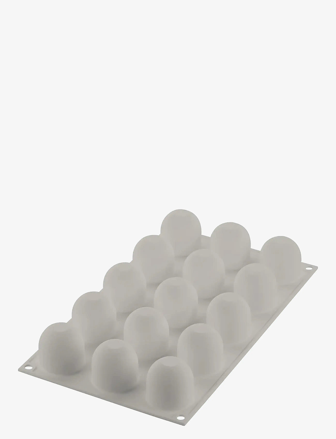 Silikomart - Silikoneform Mini Puff / Skumtoppe 15 stk. Ø40 H40 - cupcake- & muffinforme - grey - 1