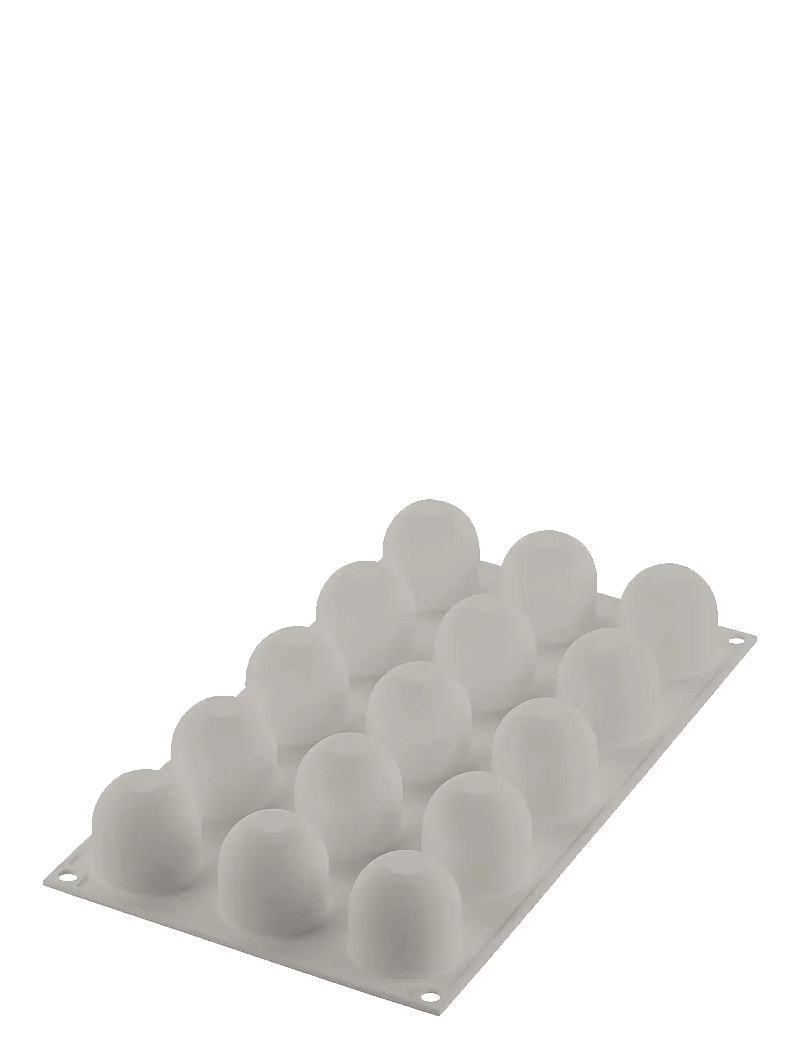 Silikomart - MINI PUFF 15pcs Ø40 H40 - cupcake & muffinformen - grey - 1