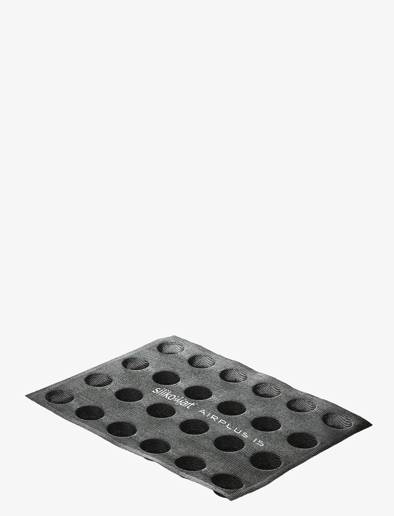 Silikomart - Silikon bakform Airplus 15 N.24 rund Ø40 H16 - cupcake- & muffinsformar - black - 0