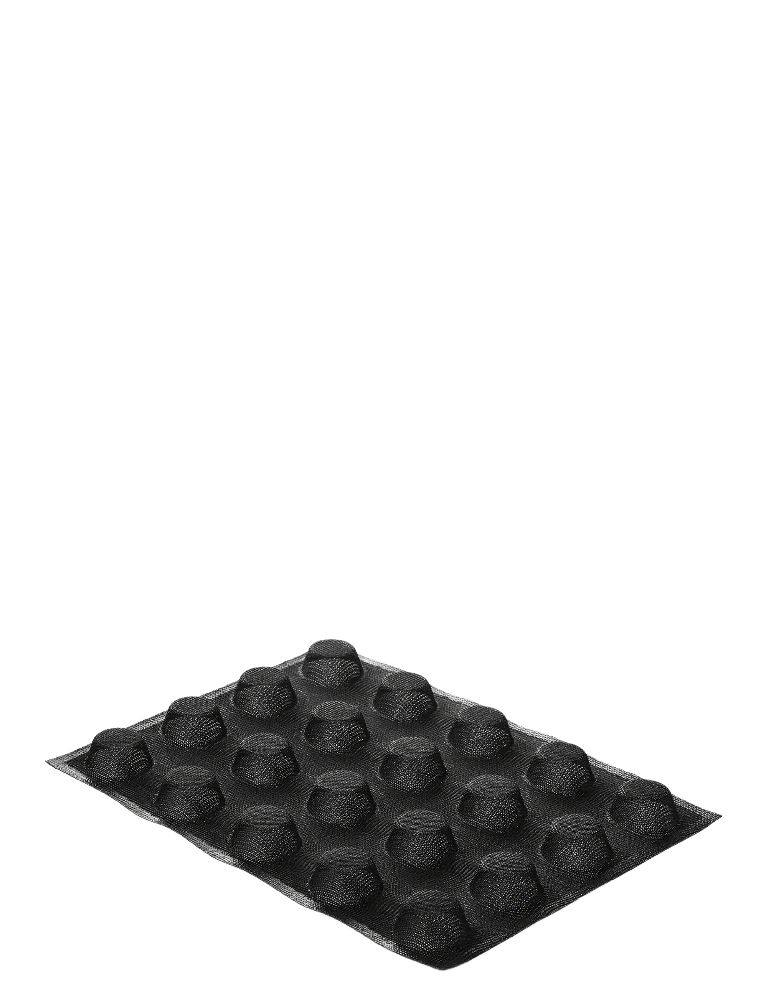 Silikomart AIR PLUS 18 FIBERGLASS SiliconeE MOULD N.20 ROUND Ø48 H 22 - Backformen - BLACK / black