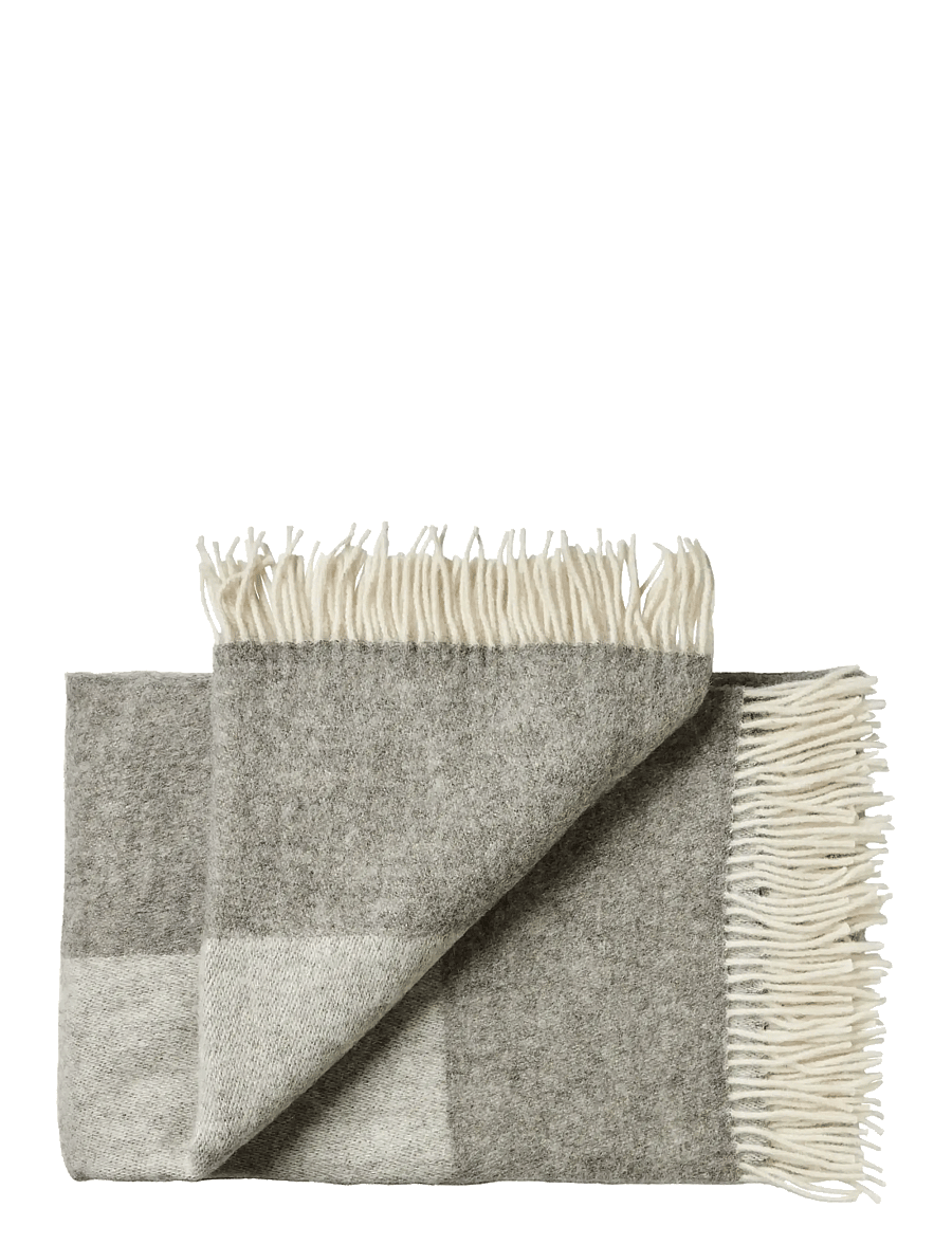Silkeborg Uldspinderi - Venø 140x240 cm - decken - 0111 light nordic grey - 0