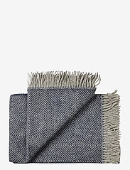 Silkeborg Uldspinderi - Fanø - blankets & throws - granite blue - 0