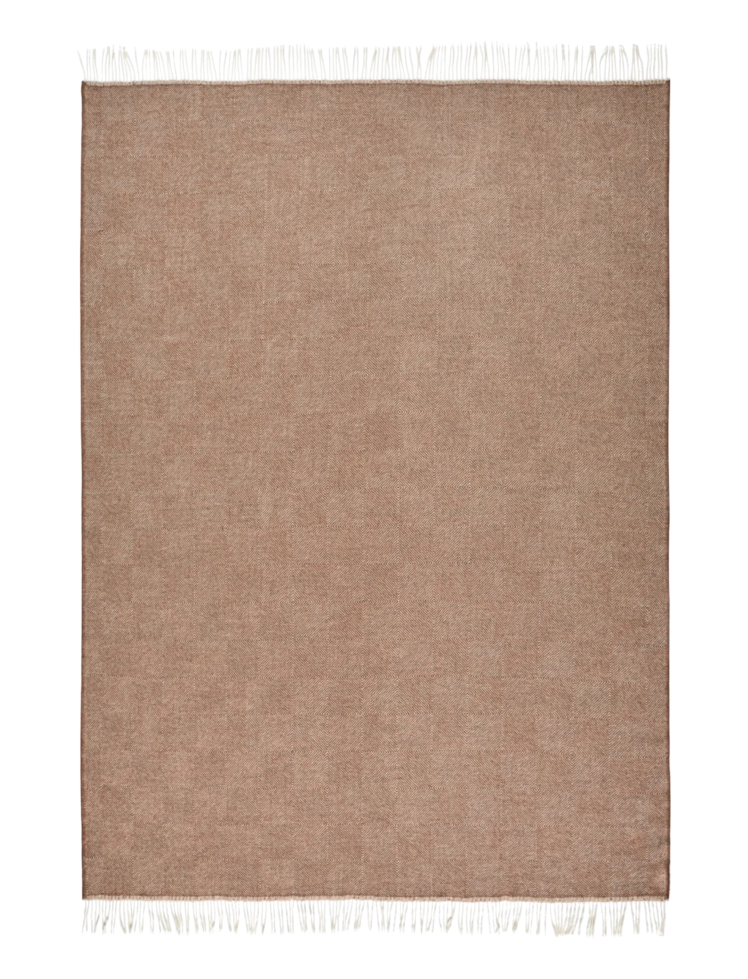 Silkeborg Uldspinderi - La Paz - plaider - red brown - 1