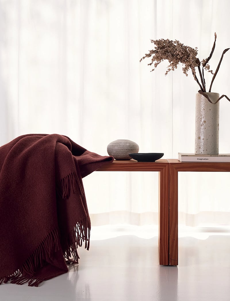 Silkeborg Uldspinderi - Season 130x200 cm - tekid ja katted - beetroot - 3