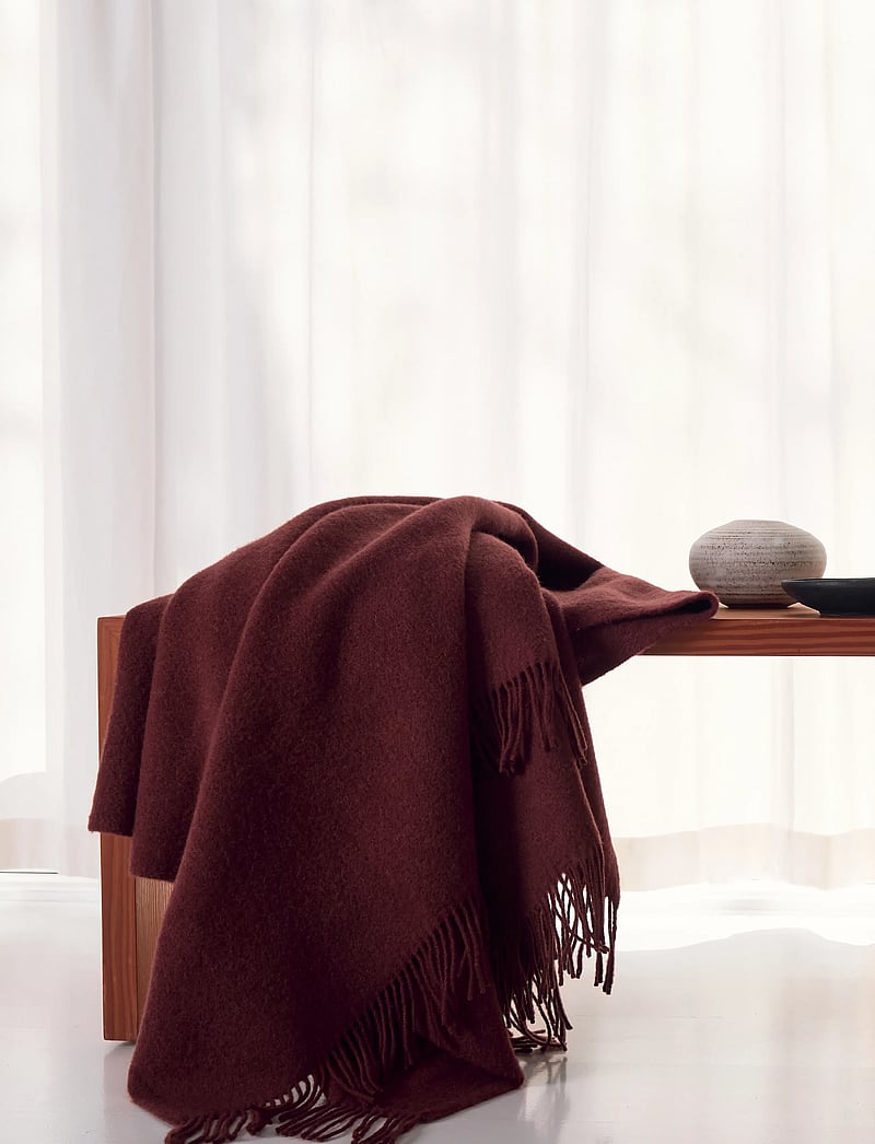 Silkeborg Uldspinderi - Season 130x200 cm - tekid ja katted - beetroot - 4