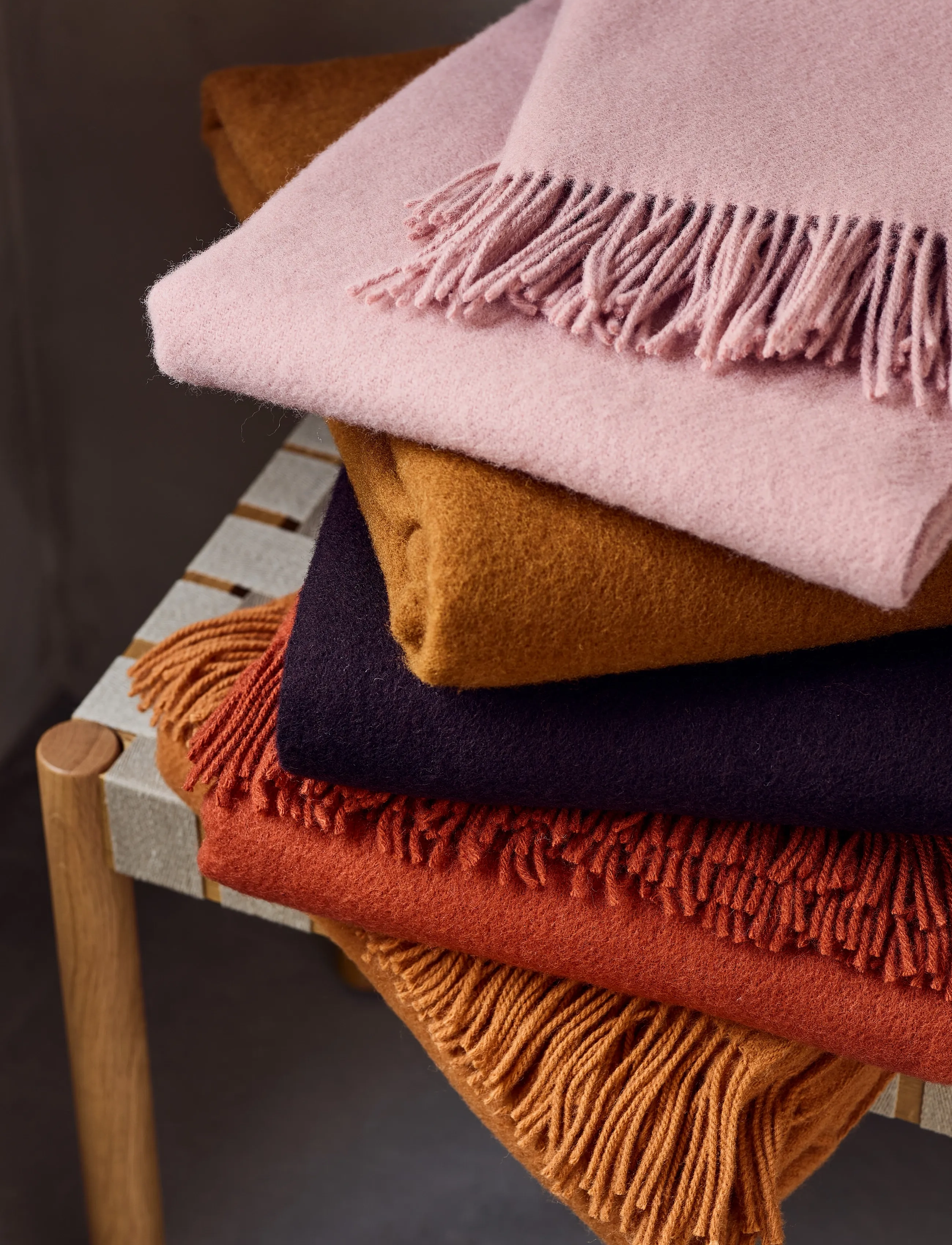 Silkeborg Uldspinderi Season 130X200 Cm, cm, Cushions & Blankets, Braun - Blankets Throws, Homeware