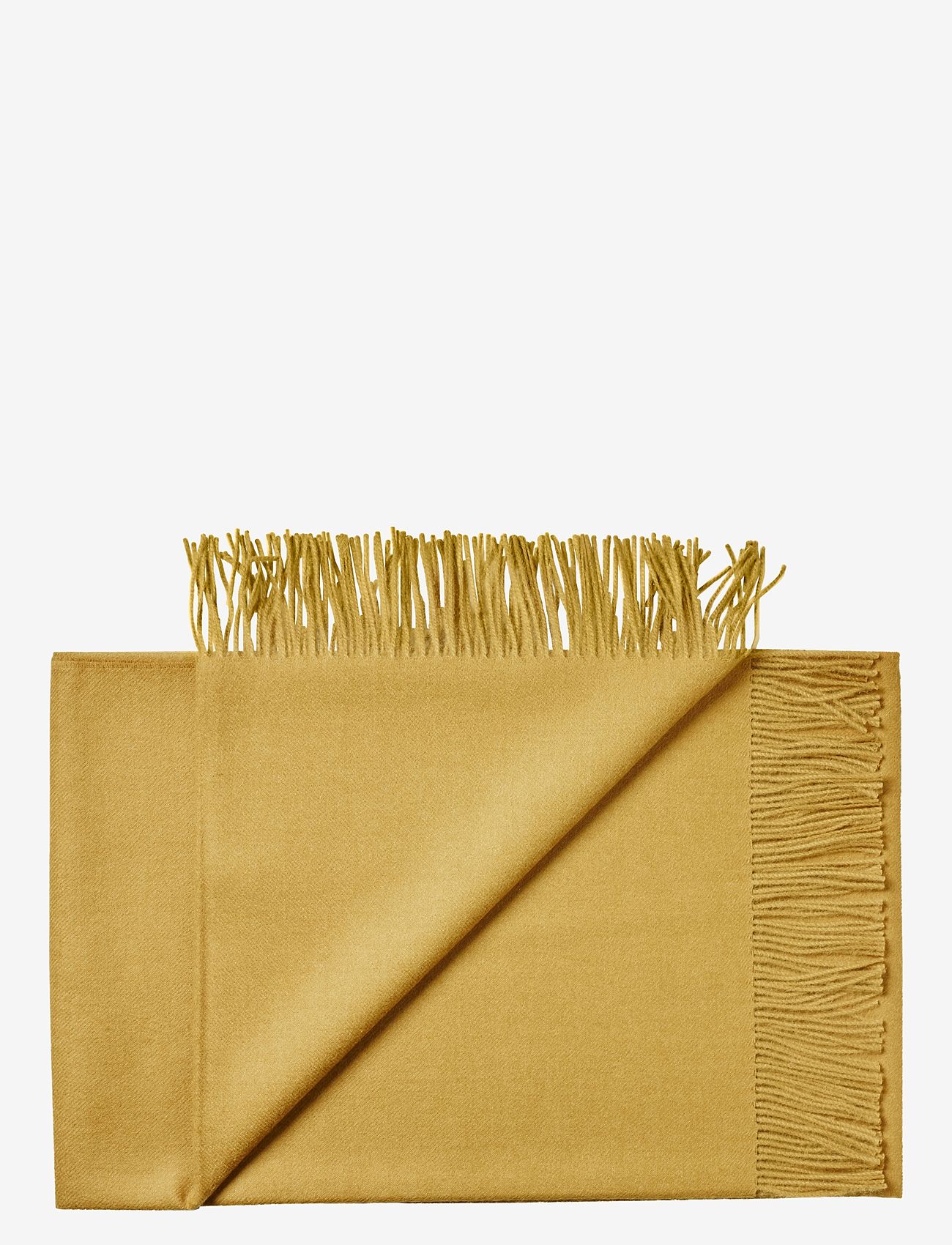 Silkeborg Uldspinderi - Lima 130x200 cm - blankets & throws - 5500 ochre yellow - 0
