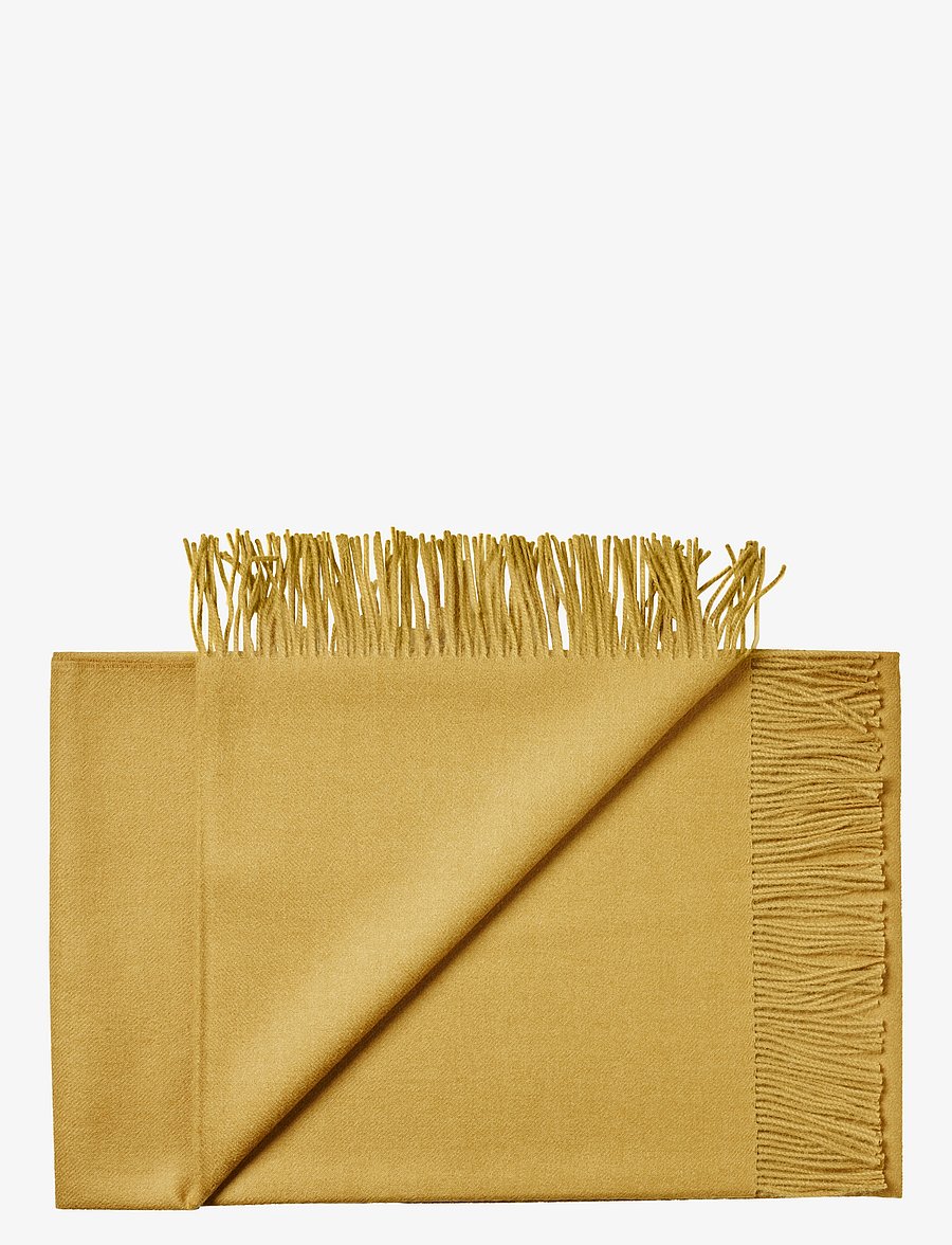 Silkeborg Uldspinderi - Lima 130x200 cm - decken - 5500 ochre yellow - 1