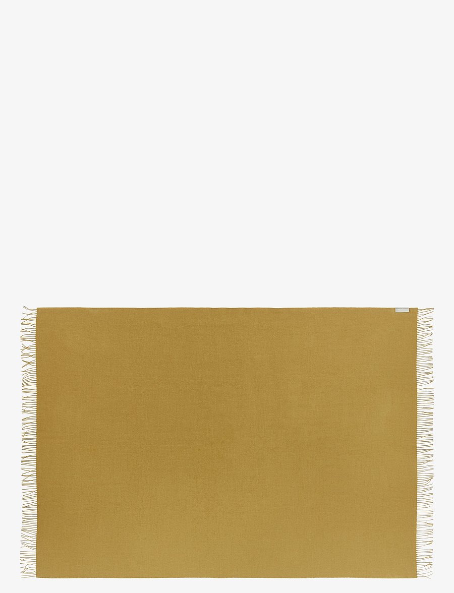 Silkeborg Uldspinderi - Lima 130x200 cm - decken - 5500 ochre yellow - 2