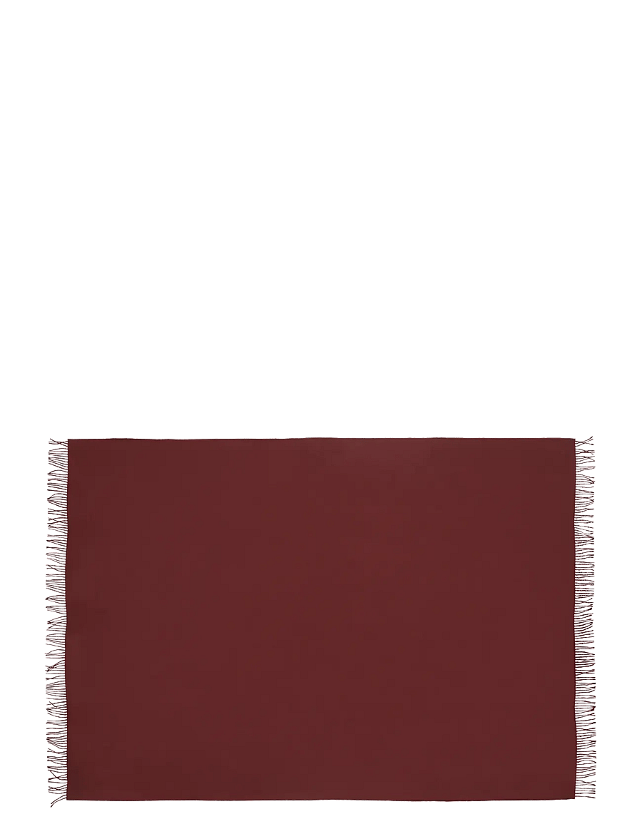 Silkeborg Uldspinderi - Lima 130x200 cm - pleedid - beetroot - 2