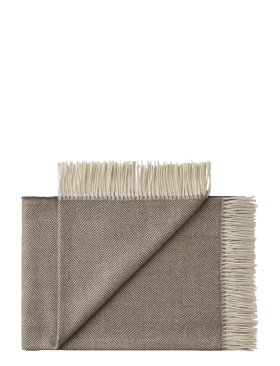 Silkeborg Uldspinderi - La Paz 130x200 cm - pleedid - 00720 antique oak brown - 0