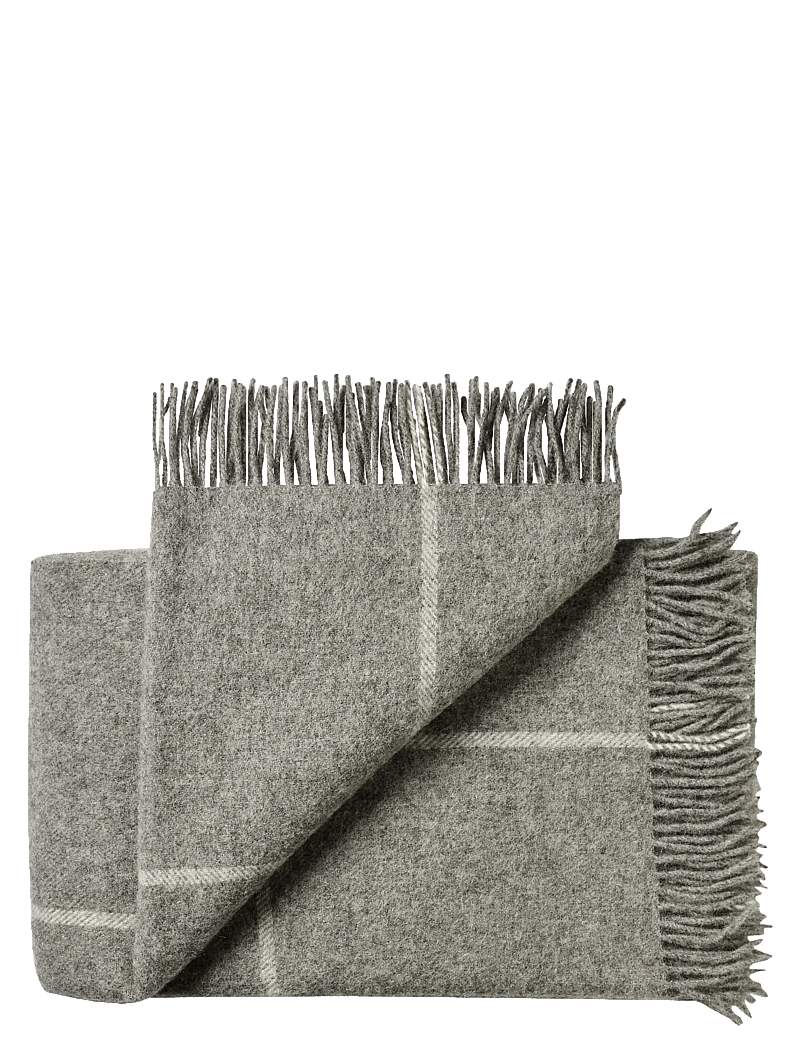 Silkeborg Uldspinderi - Mandø 140x240 cm - tekstiilid välitingimustes - 0155 nordic grey - 0