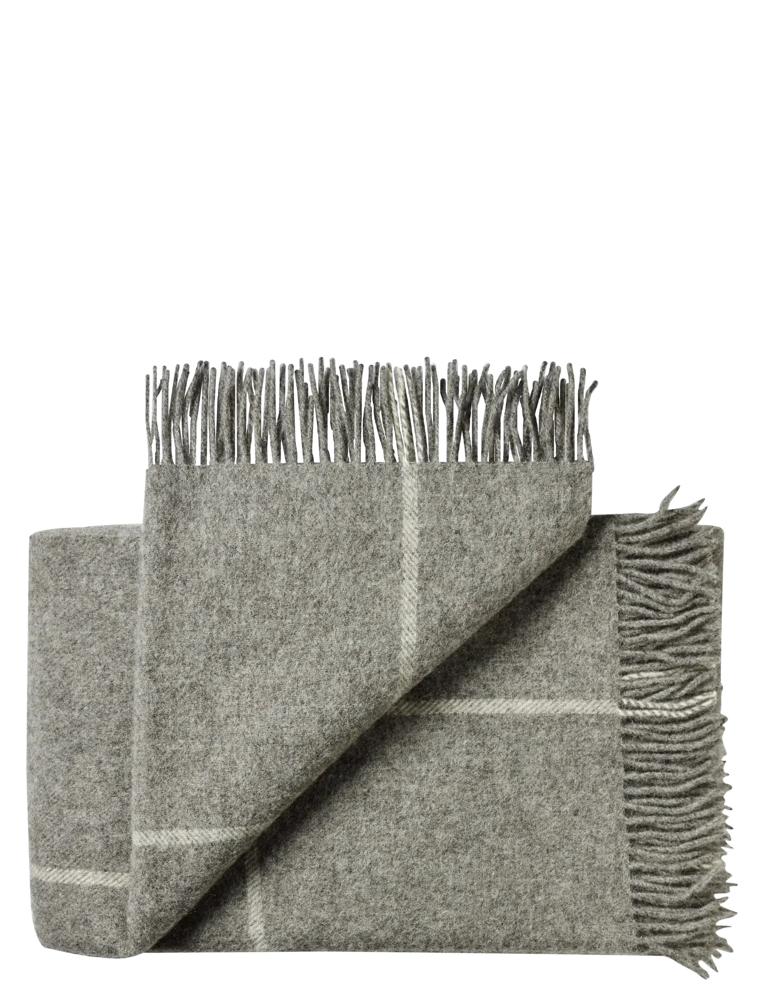 Silkeborg Uldspinderi Mandø 140x240 cm - Tekstiler - 0155 NORDIC GREY / grey