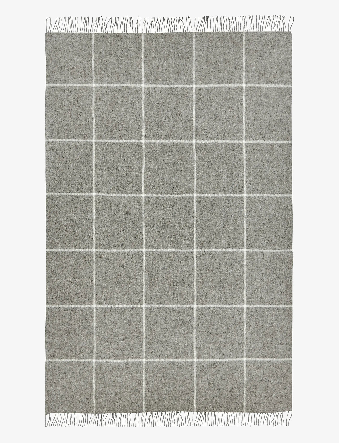 Silkeborg Uldspinderi - Mandø 140x240 cm - tekstiilid välitingimustes - 0155 nordic grey - 1