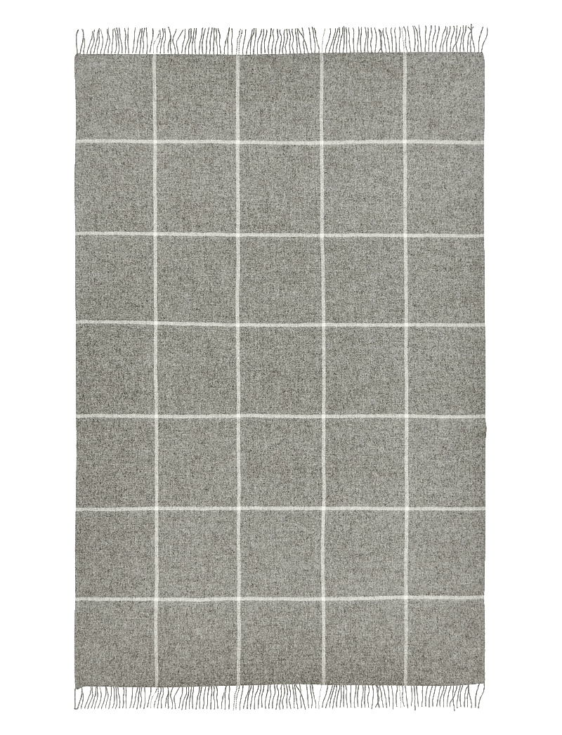Silkeborg Uldspinderi - Mandø 140x240 cm - tekstiilid välitingimustes - 0155 nordic grey - 1
