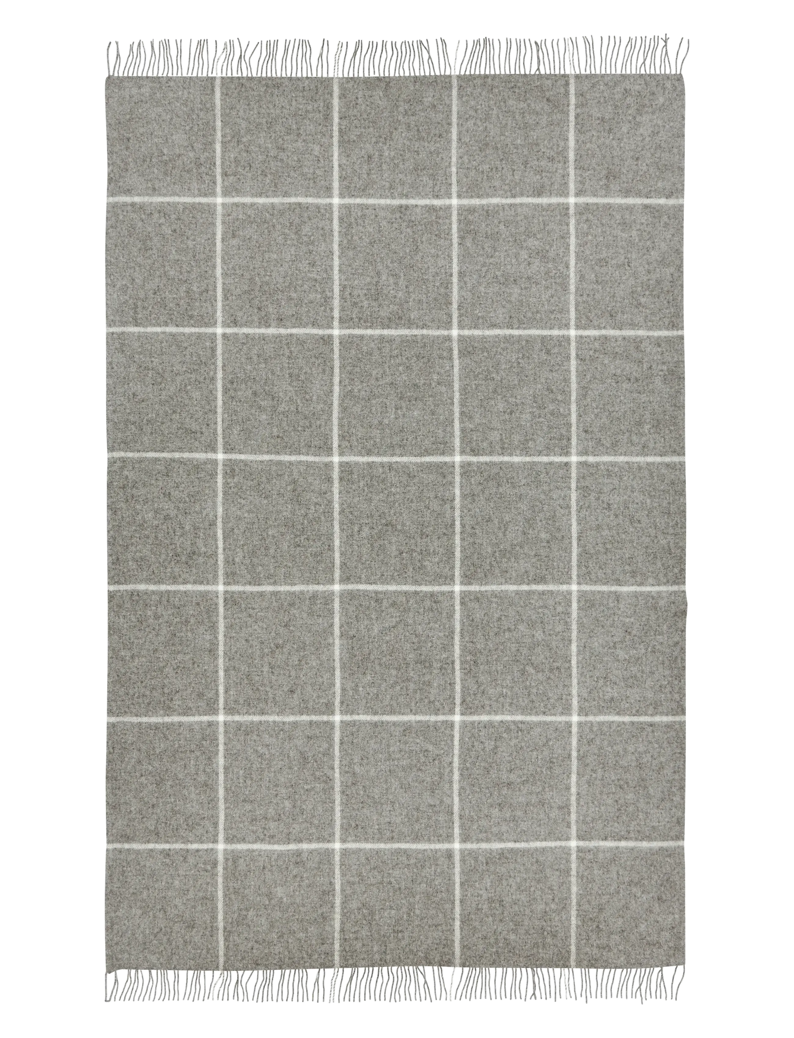 Silkeborg Uldspinderi - Mandø 140x240 cm - tekstiilid välitingimustes - 0155 nordic grey - 1