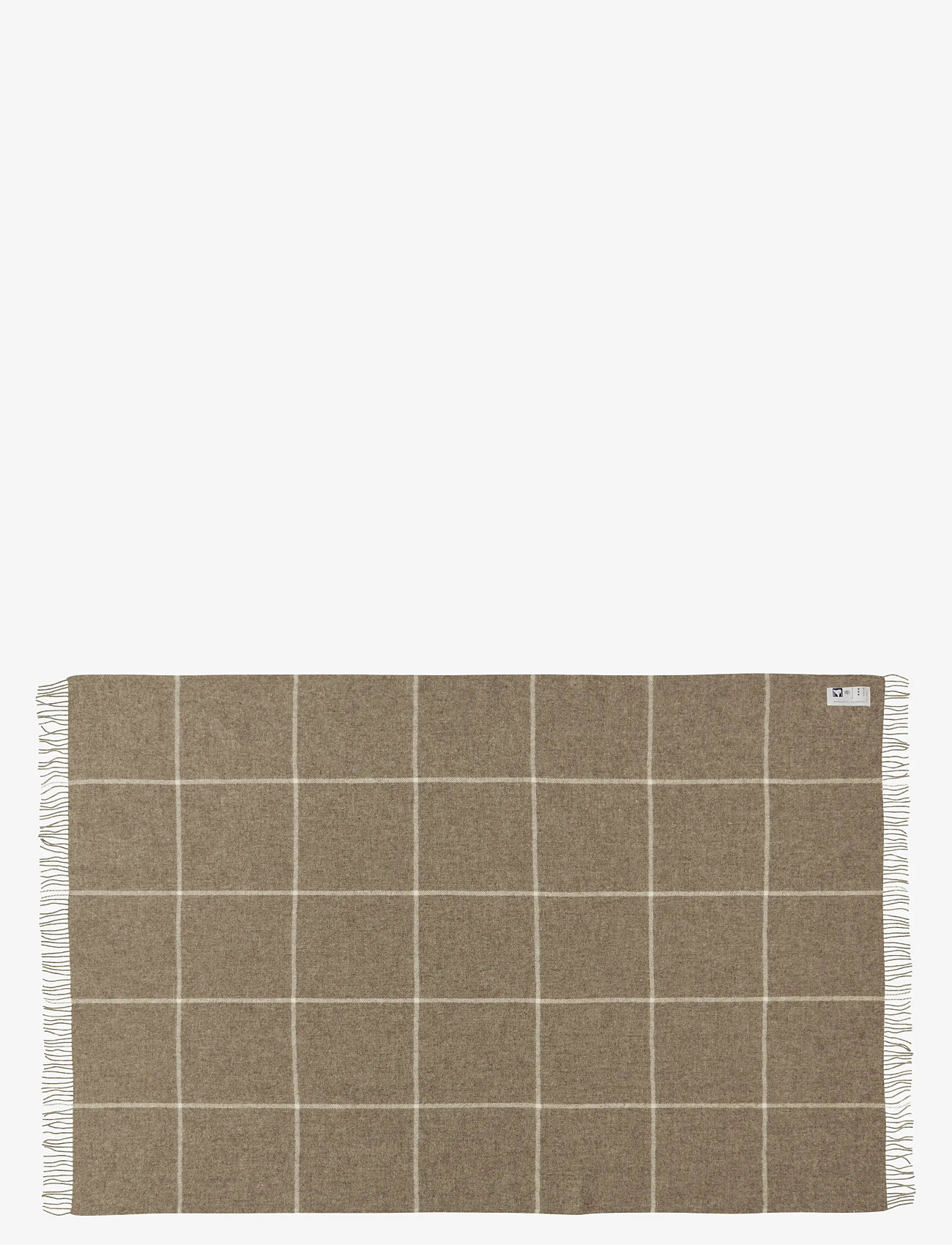 Silkeborg Uldspinderi - Mandø 140x240 cm - blankets & throws - 0168 oak brown - 1