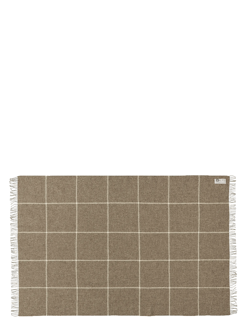 Silkeborg Uldspinderi - Mandø 140x240 cm - blankets & throws - 0168 oak brown - 1