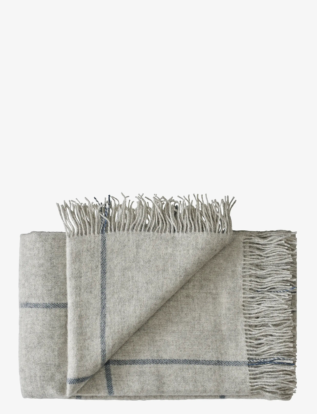 Silkeborg Uldspinderi - Mandø 140x240 cm - blankets & throws - light grey - 0