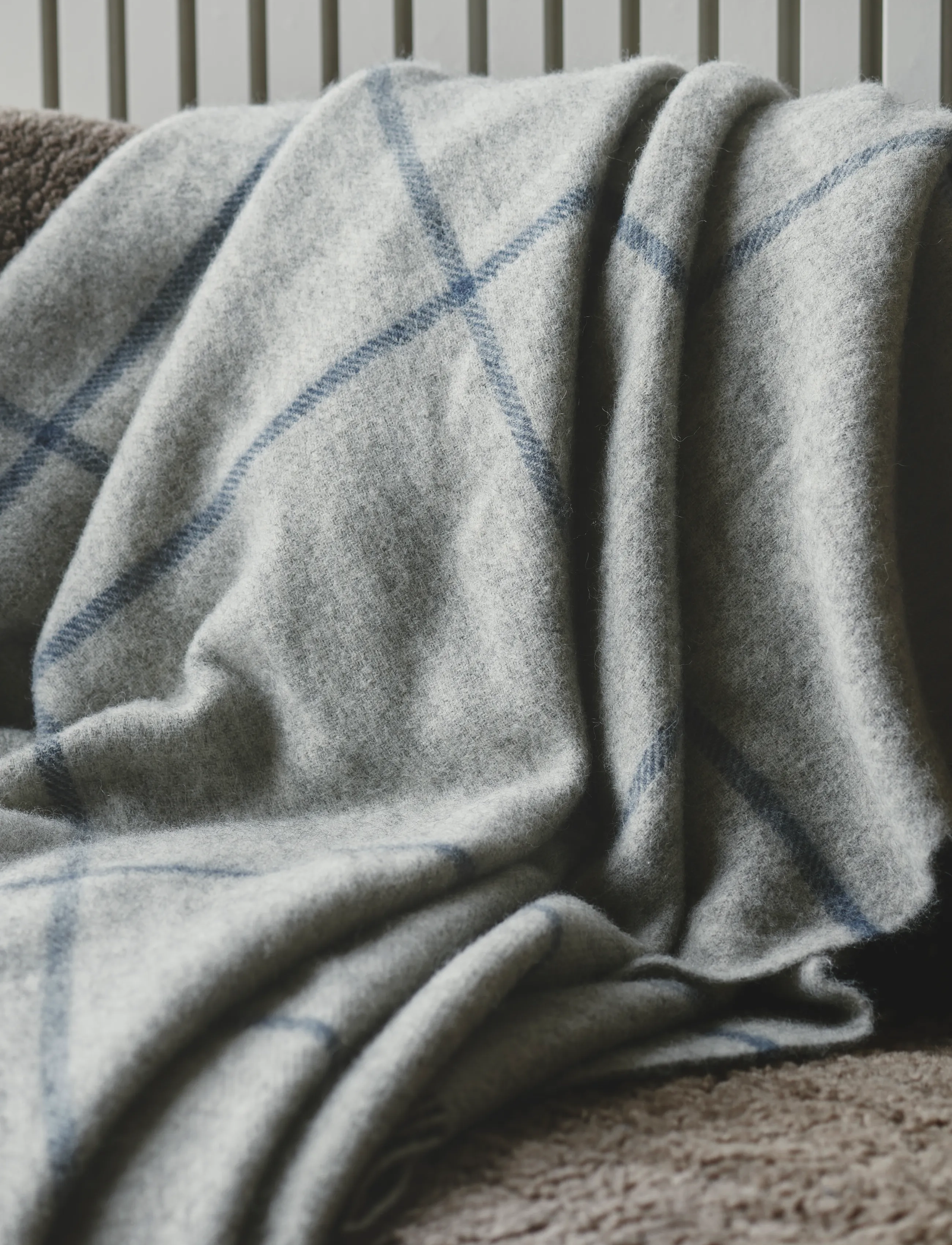 Silkeborg Uldspinderi - Mandø 140x240 cm - outdoor textiles - light grey - 2