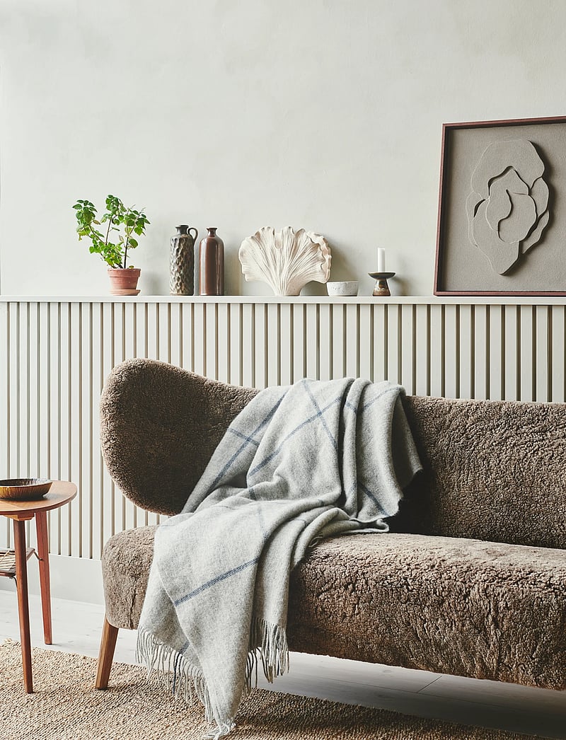 Silkeborg Uldspinderi - Mandø 140x240 cm - tekstiilid välitingimustes - light grey - 4
