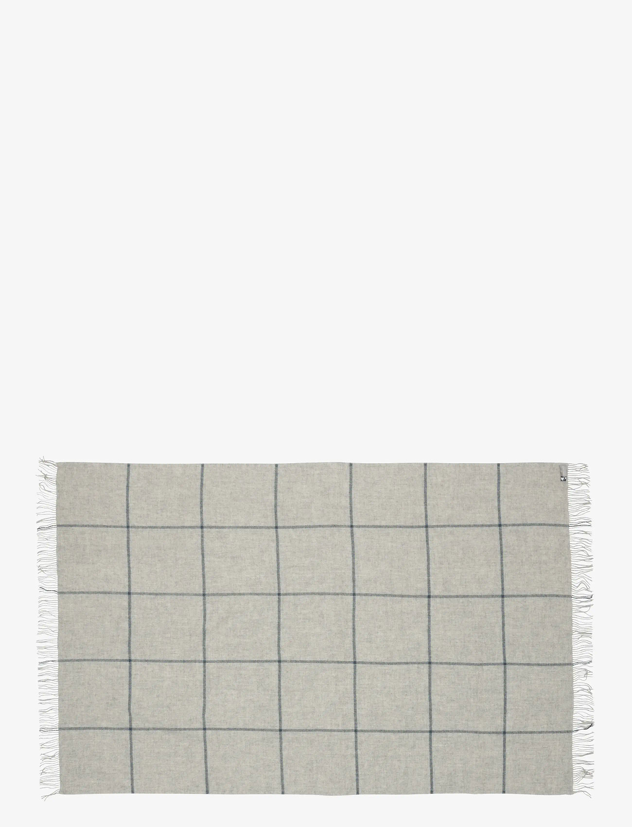 Silkeborg Uldspinderi - Mandø 140x240 cm - blankets & throws - light grey - 1