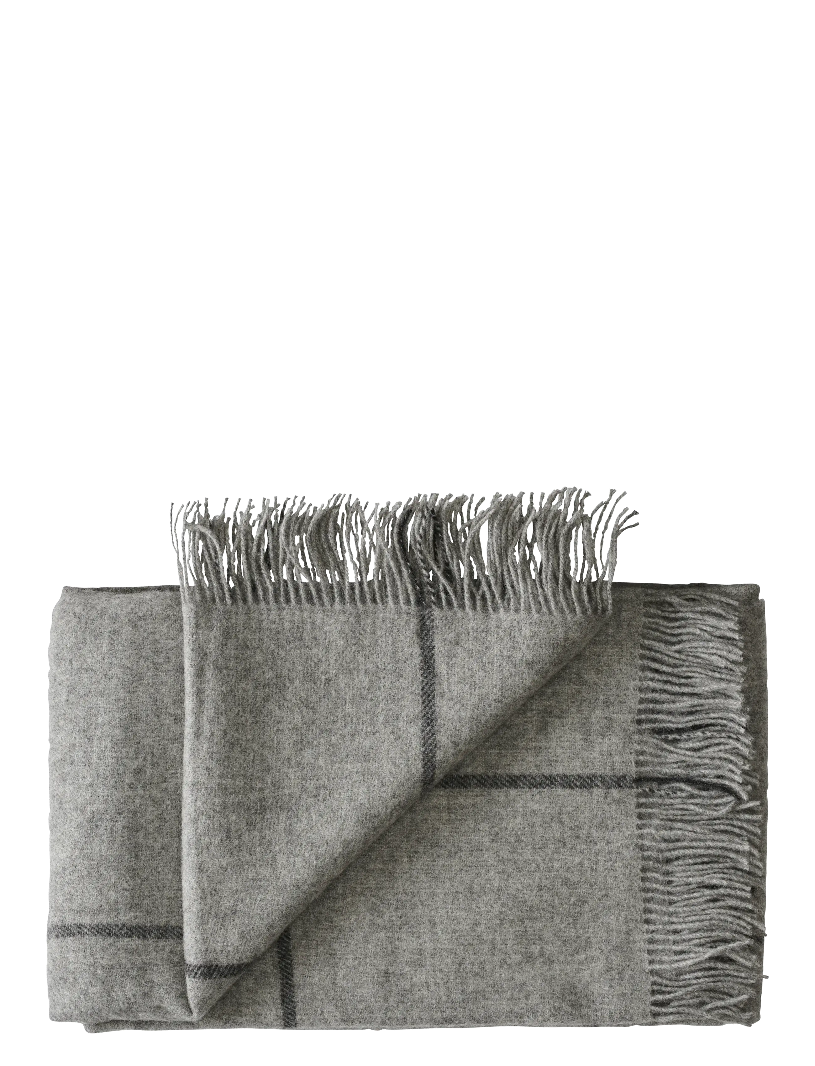 Silkeborg Uldspinderi Mandø 140x240 cm - Puhkerõivad - MEDIUM GREY / grey