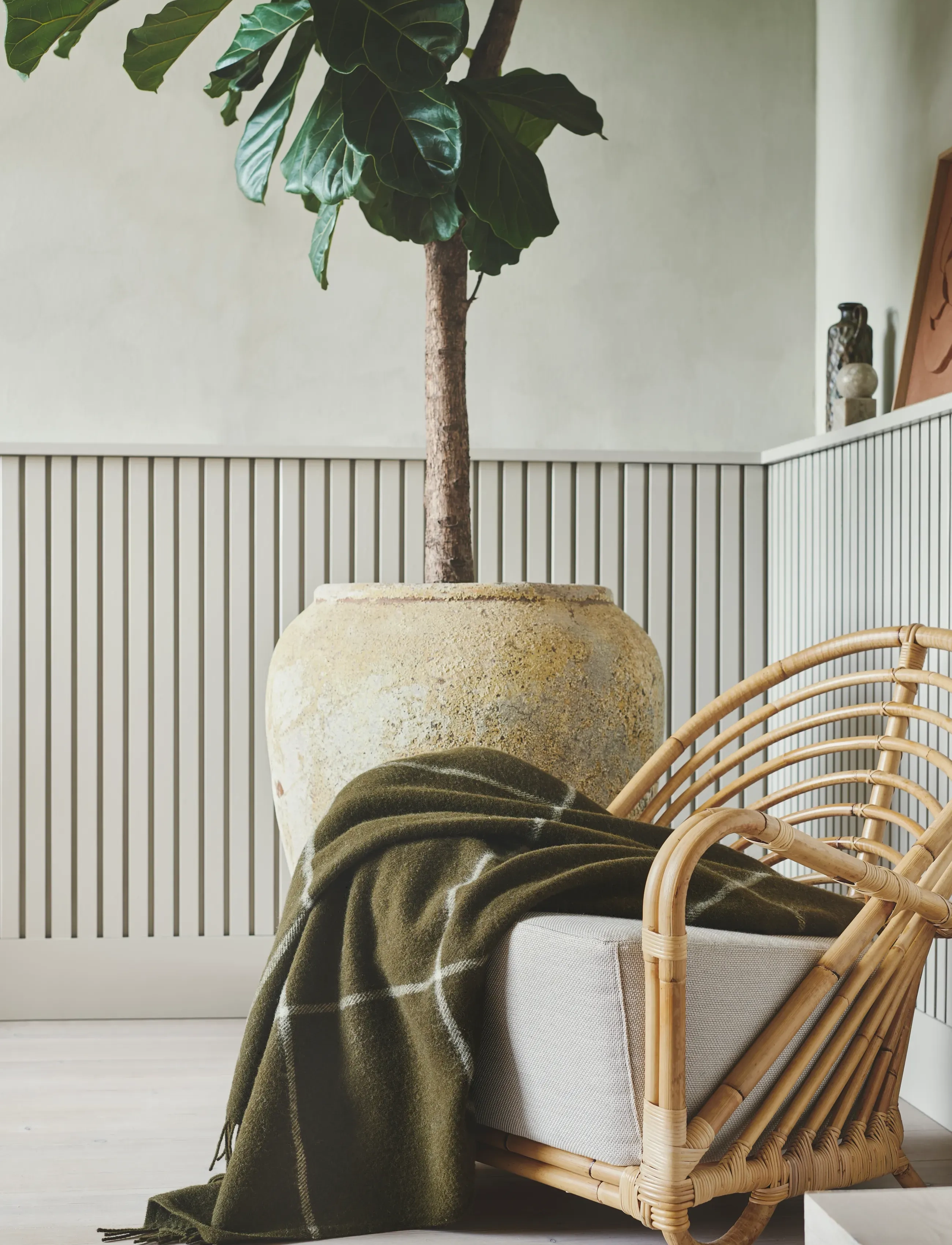 Silkeborg Uldspinderi Mandø 140X240 Cm, cm, Cushions & Blankets, Grün - Blankets Throws, Homeware